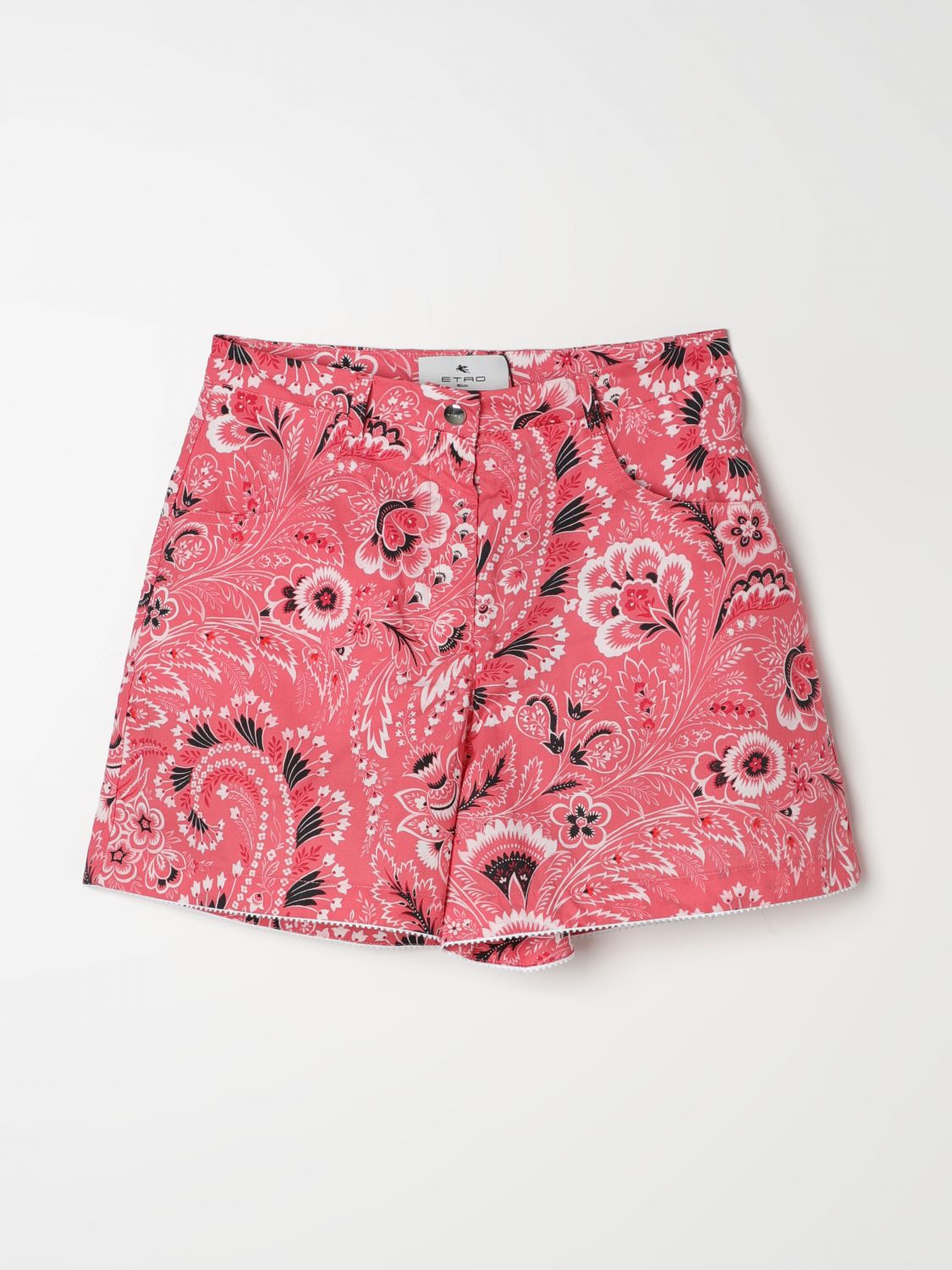 Etro Short ETRO Kids colour Pink