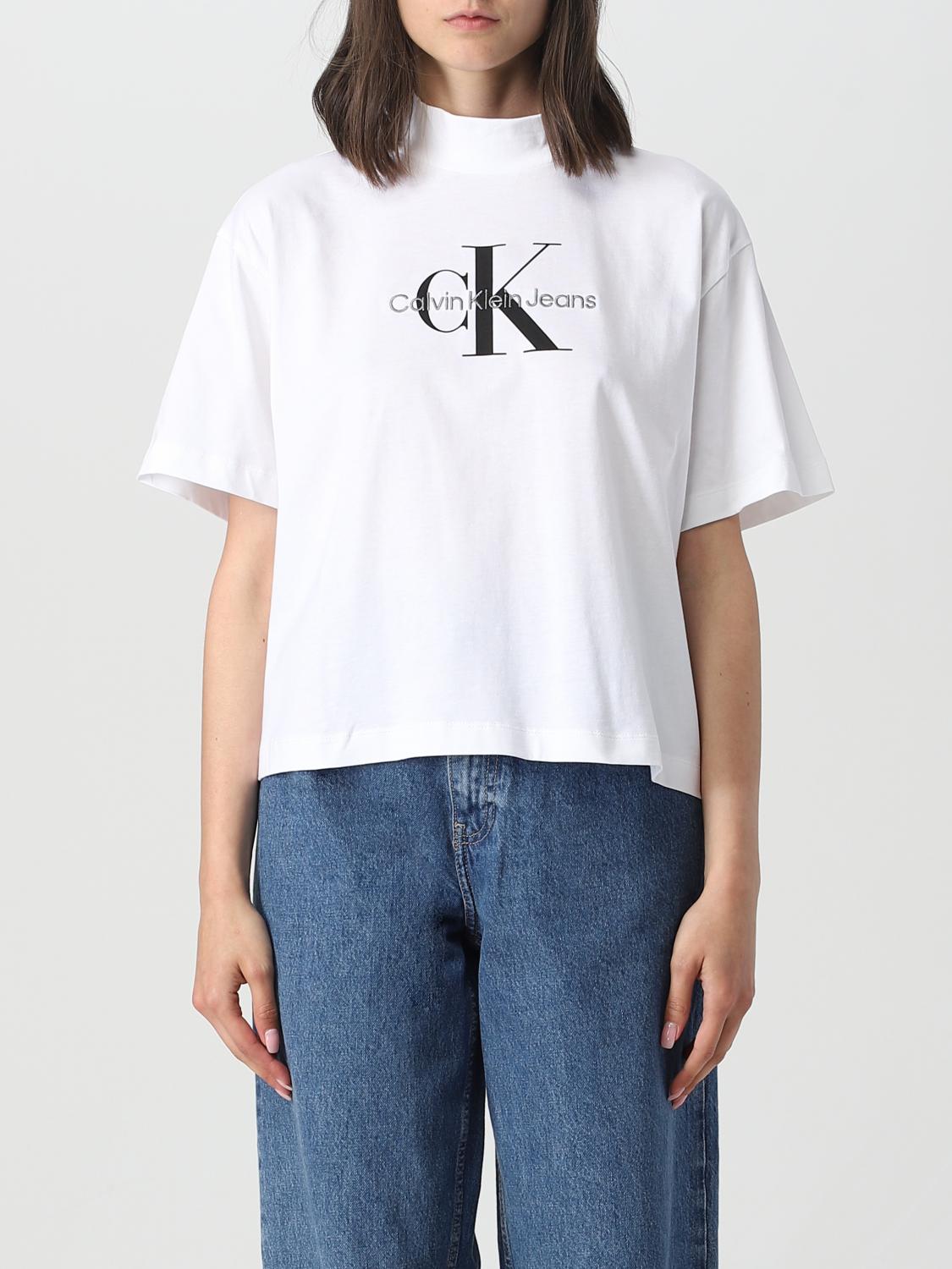 Ck Jeans T-Shirt CK JEANS Woman colour White