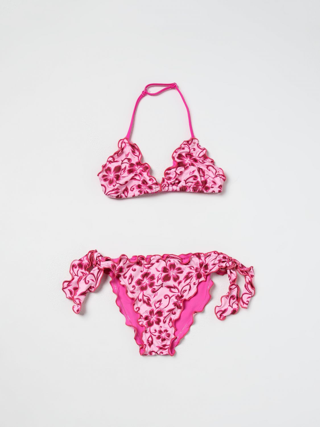 Sundek Swimsuit SUNDEK Kids color Fuchsia