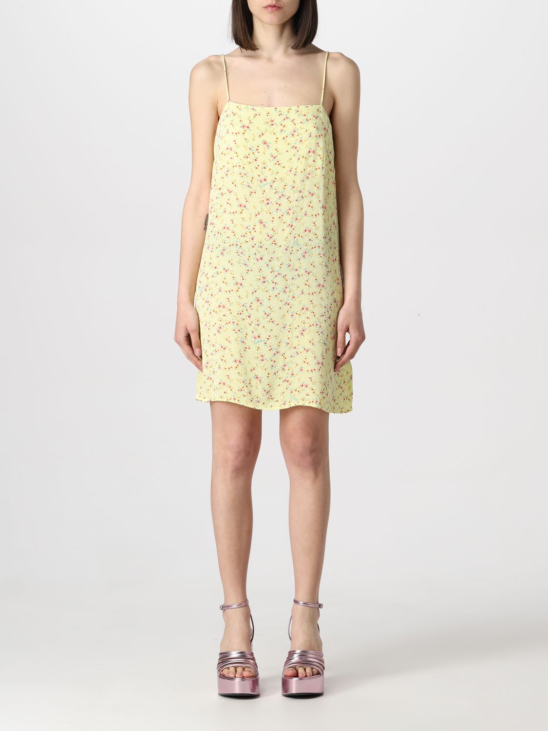 Rotate Dress ROTATE Woman colour Yellow