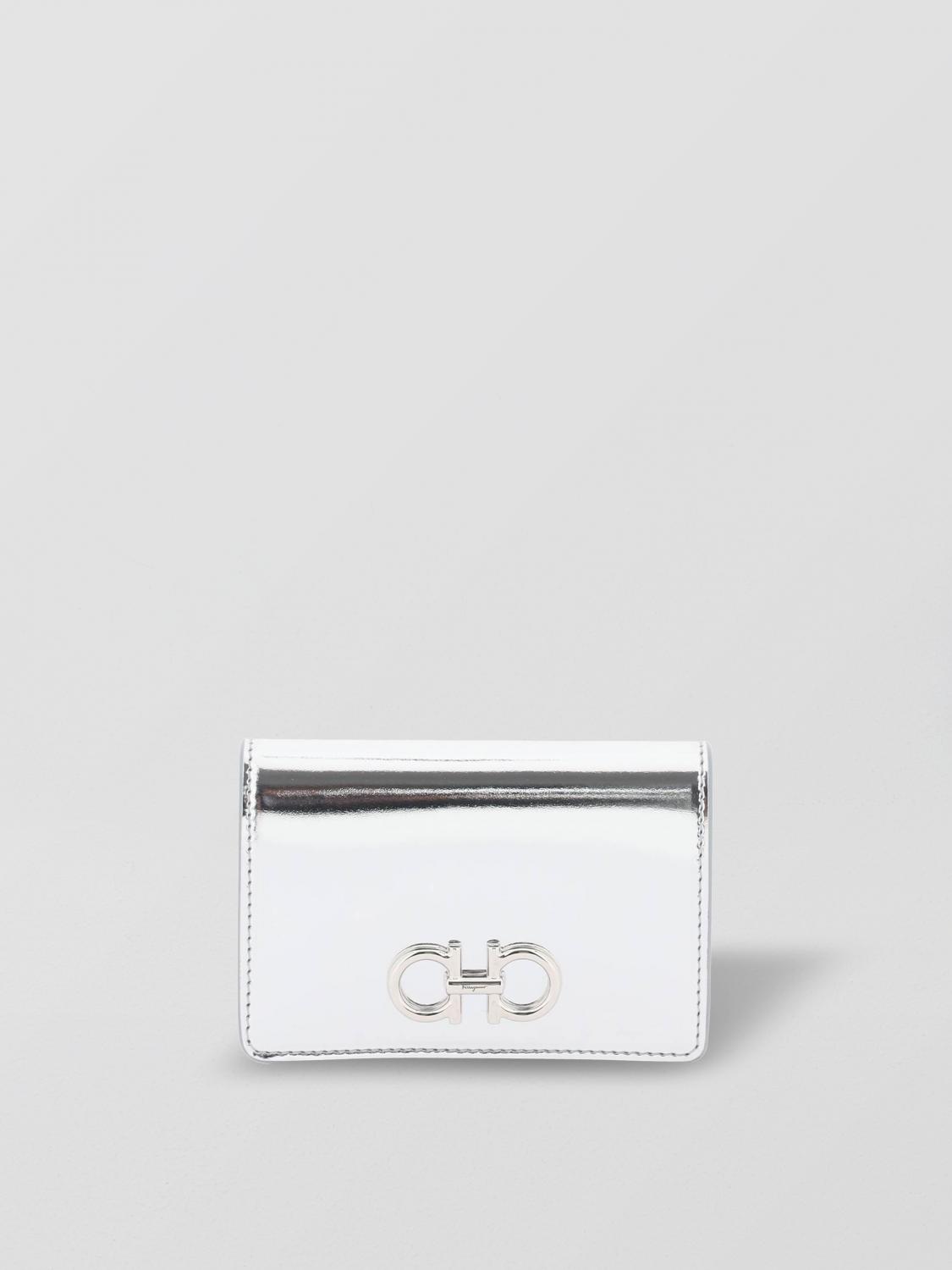 Ferragamo Wallet FERRAGAMO Woman colour Silver