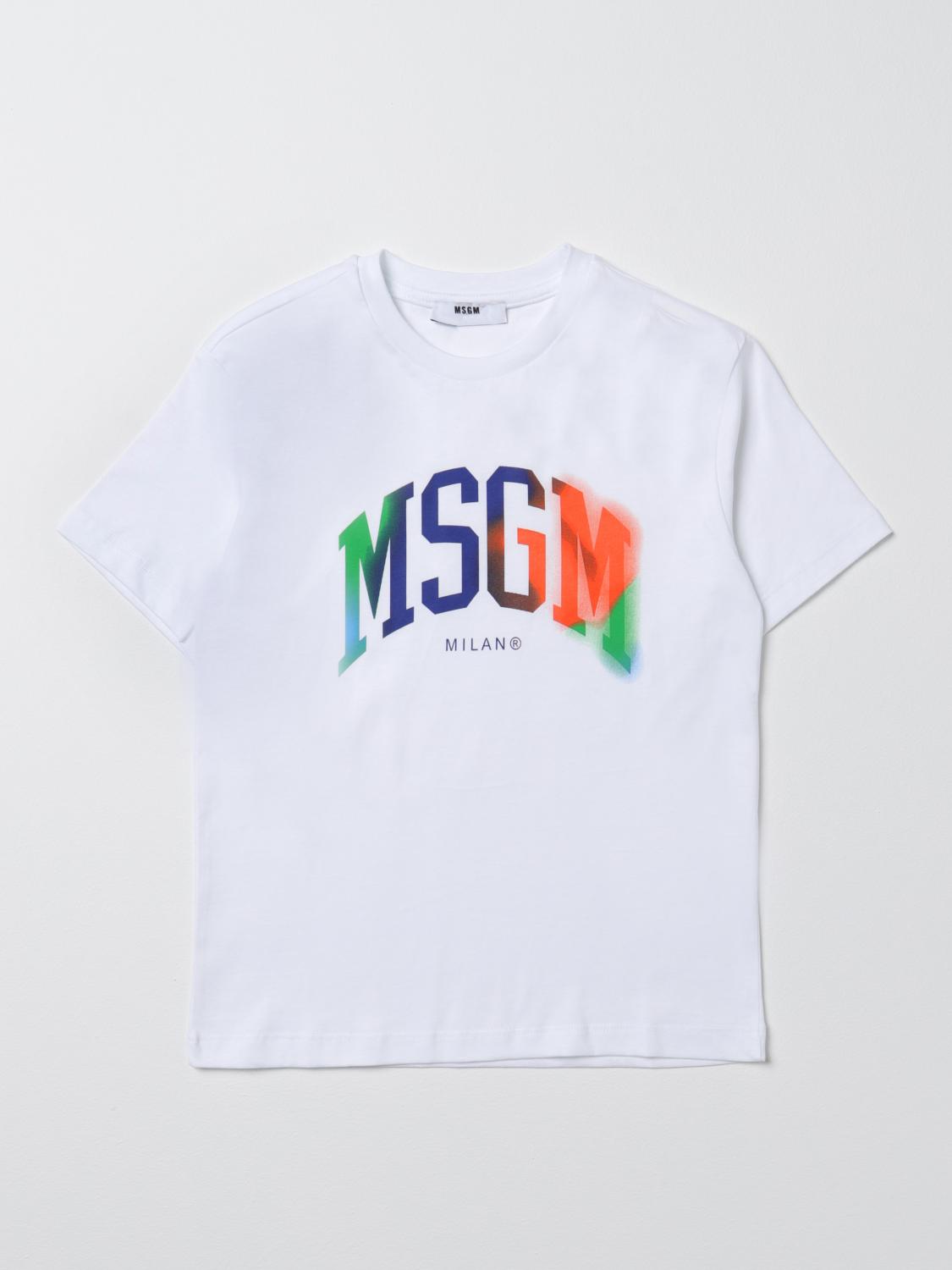 Msgm Kids T-Shirt MSGM KIDS Kids colour White