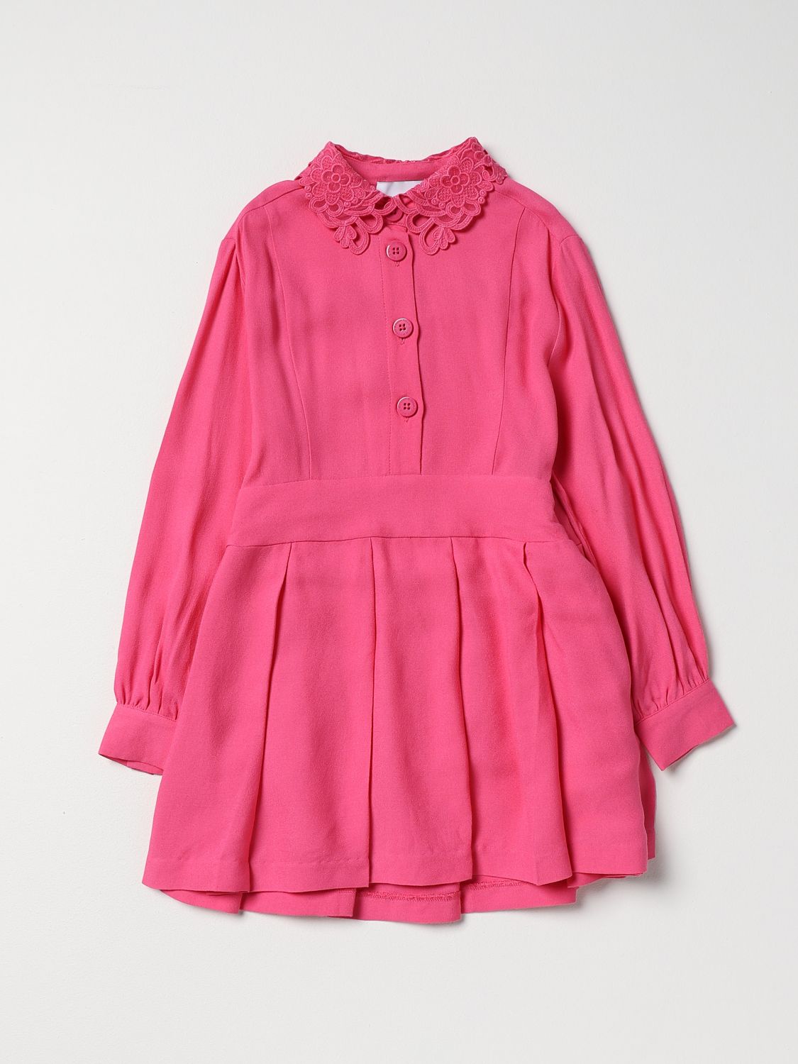 Ermanno Scervino Junior Dress ERMANNO SCERVINO JUNIOR Kids colour Fuchsia