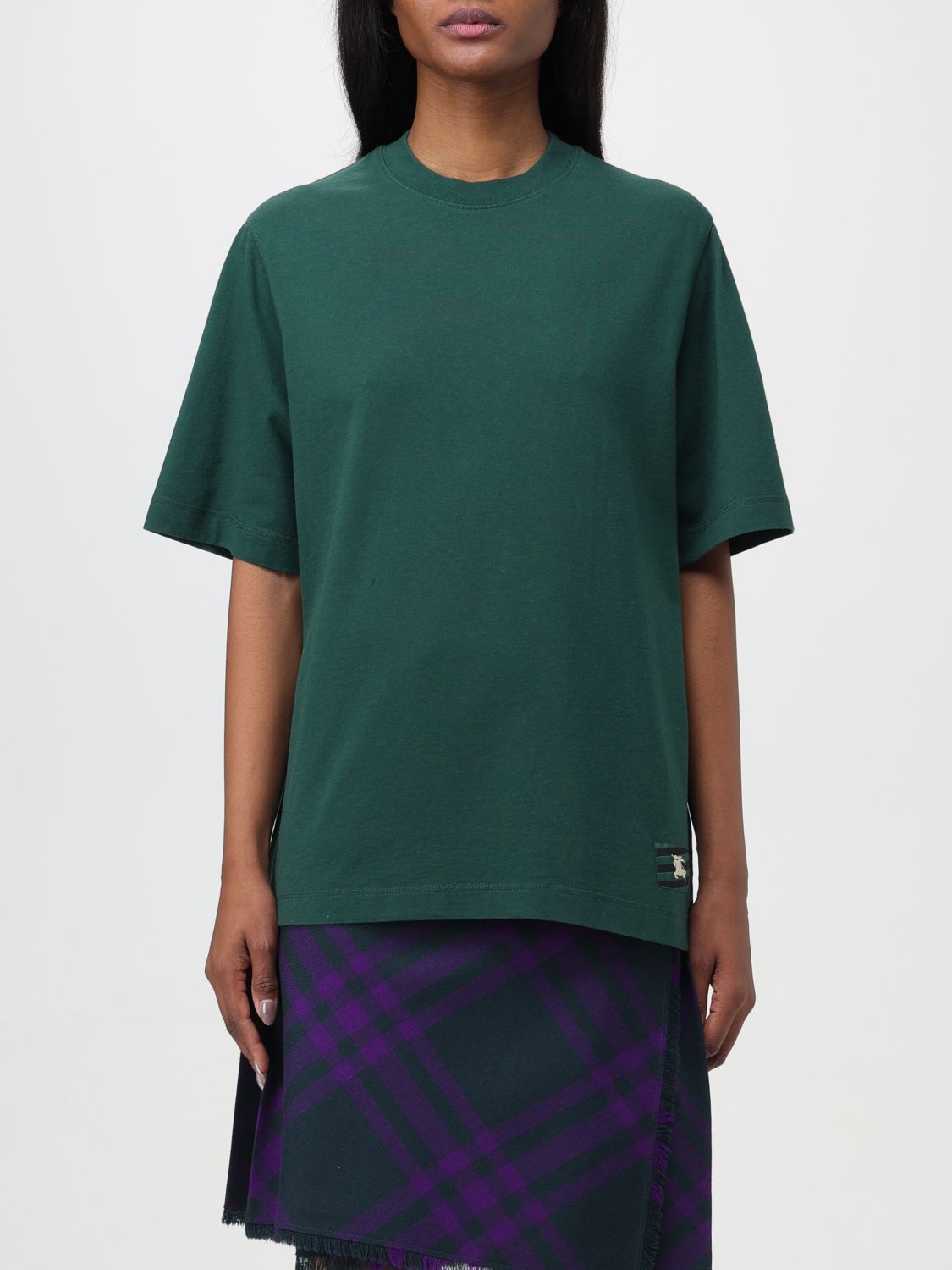 Burberry T-Shirt BURBERRY Woman colour Green