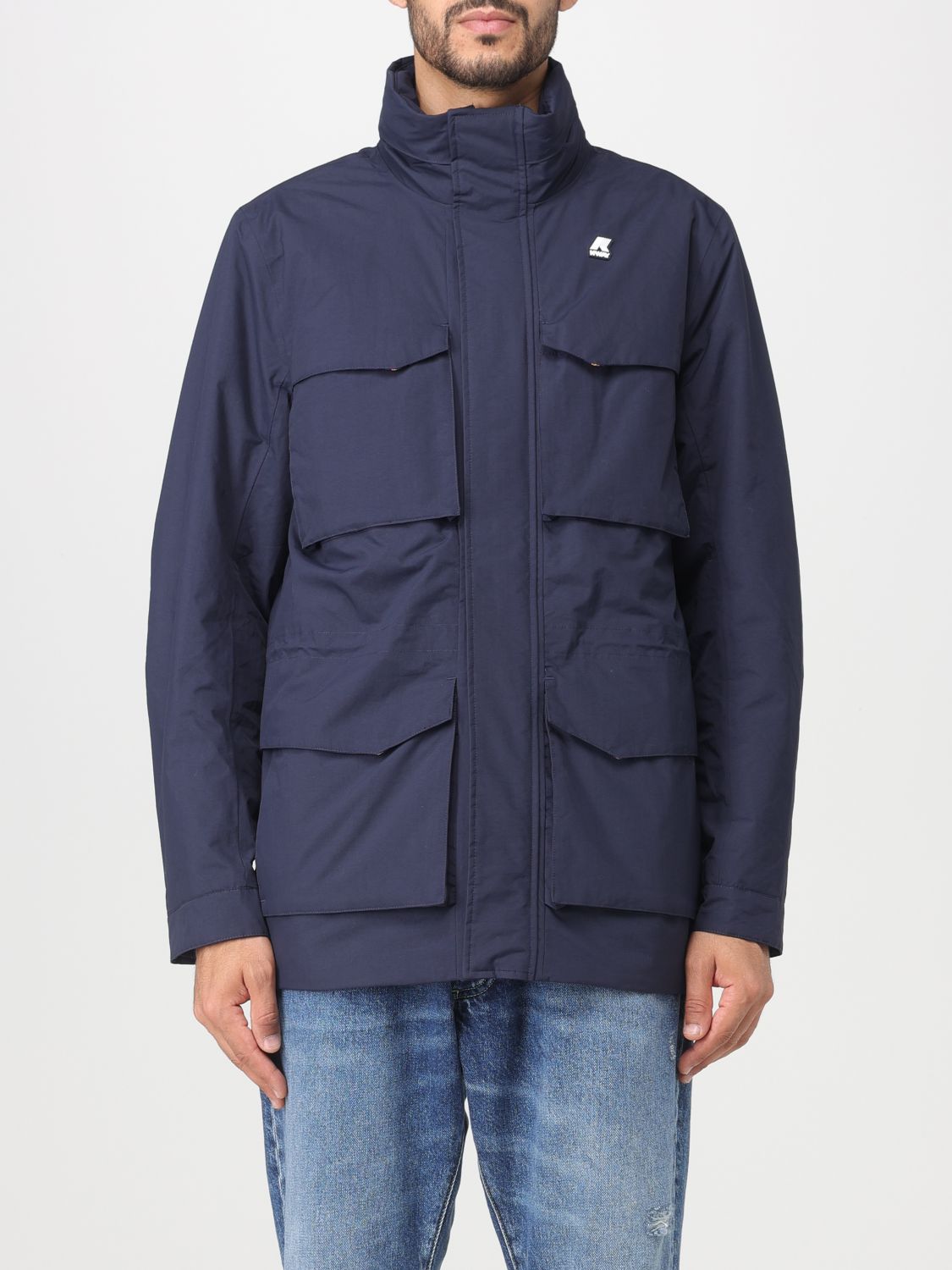 K-Way Jacket K-WAY Men colour Blue