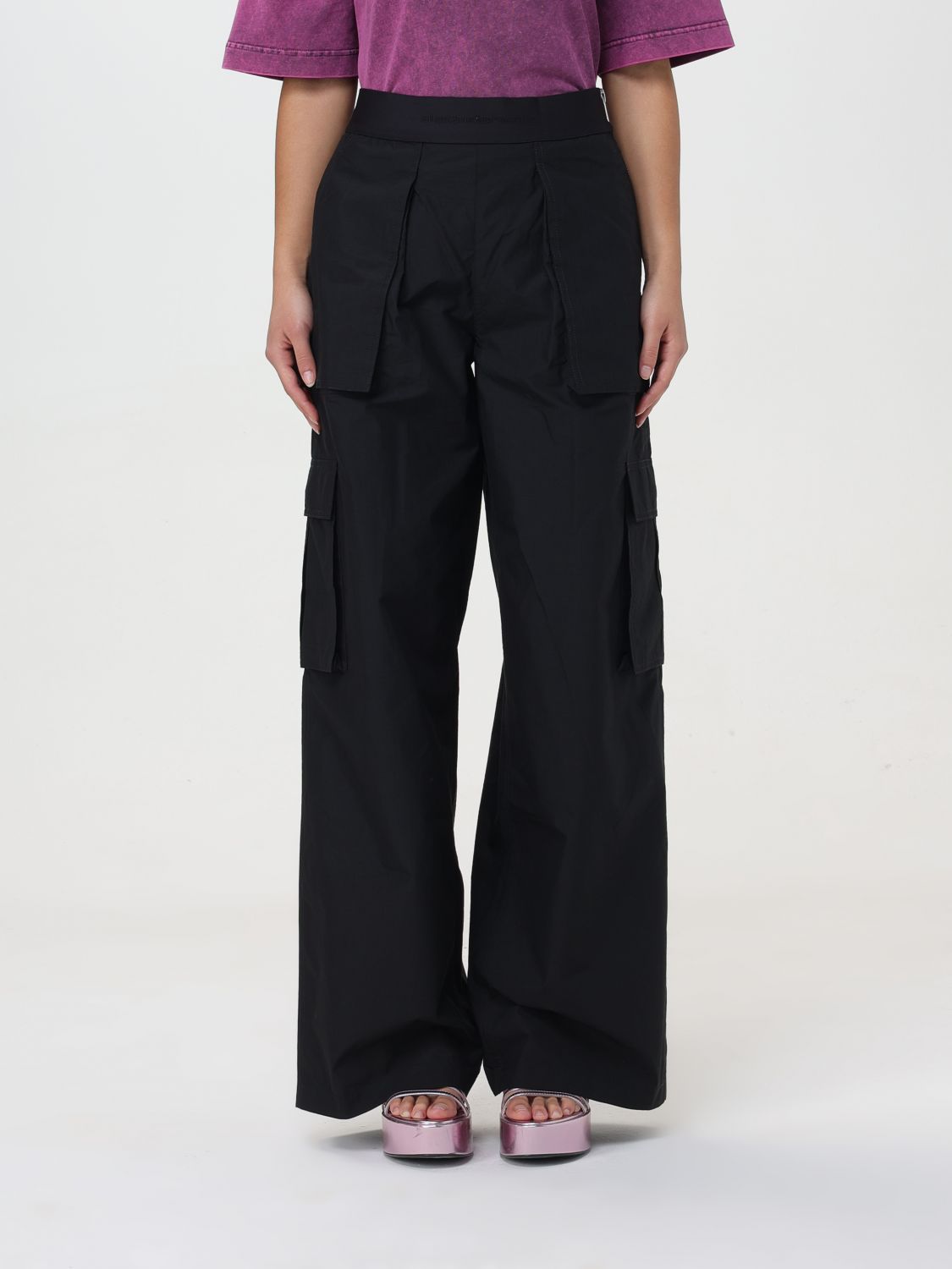 Alexander Wang Trousers ALEXANDER WANG Woman colour Black