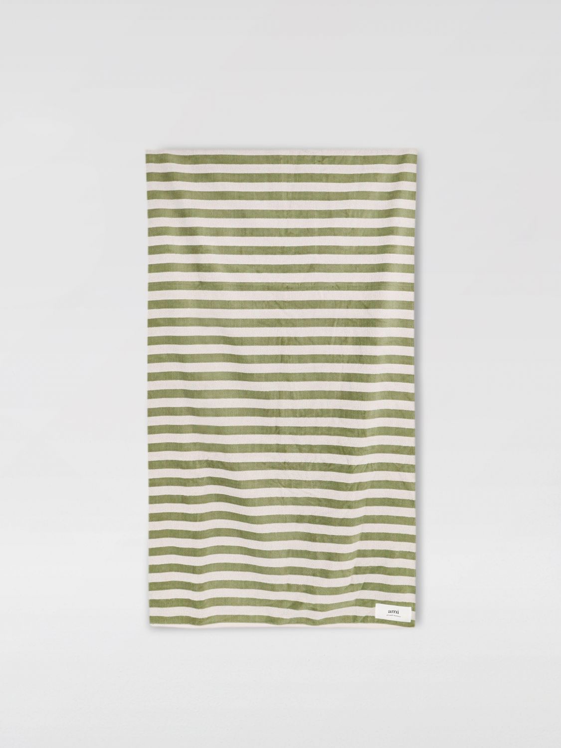 Ami Paris Beach Towel AMI PARIS Men colour Green