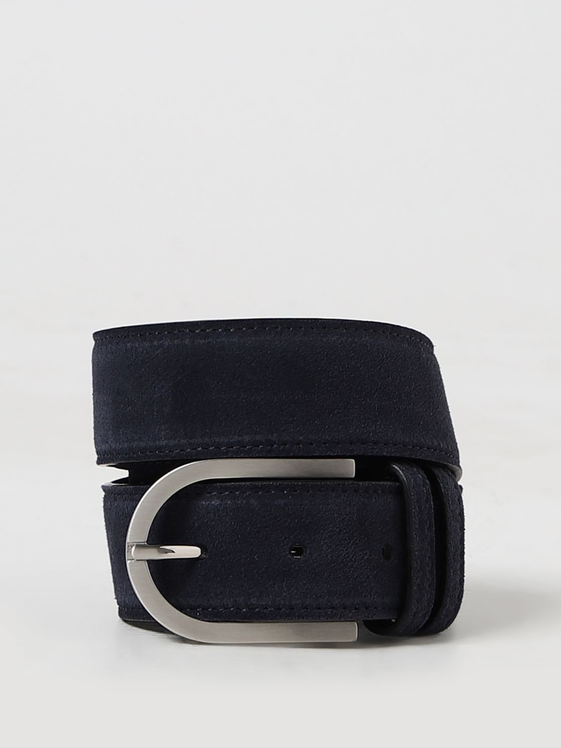 Kiton Belt KITON Men colour Blue