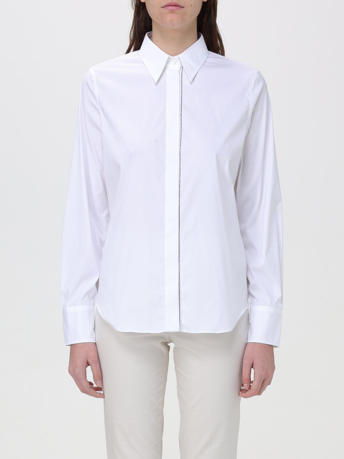 Brunello Cucinelli Shirt BRUNELLO CUCINELLI Woman colour White