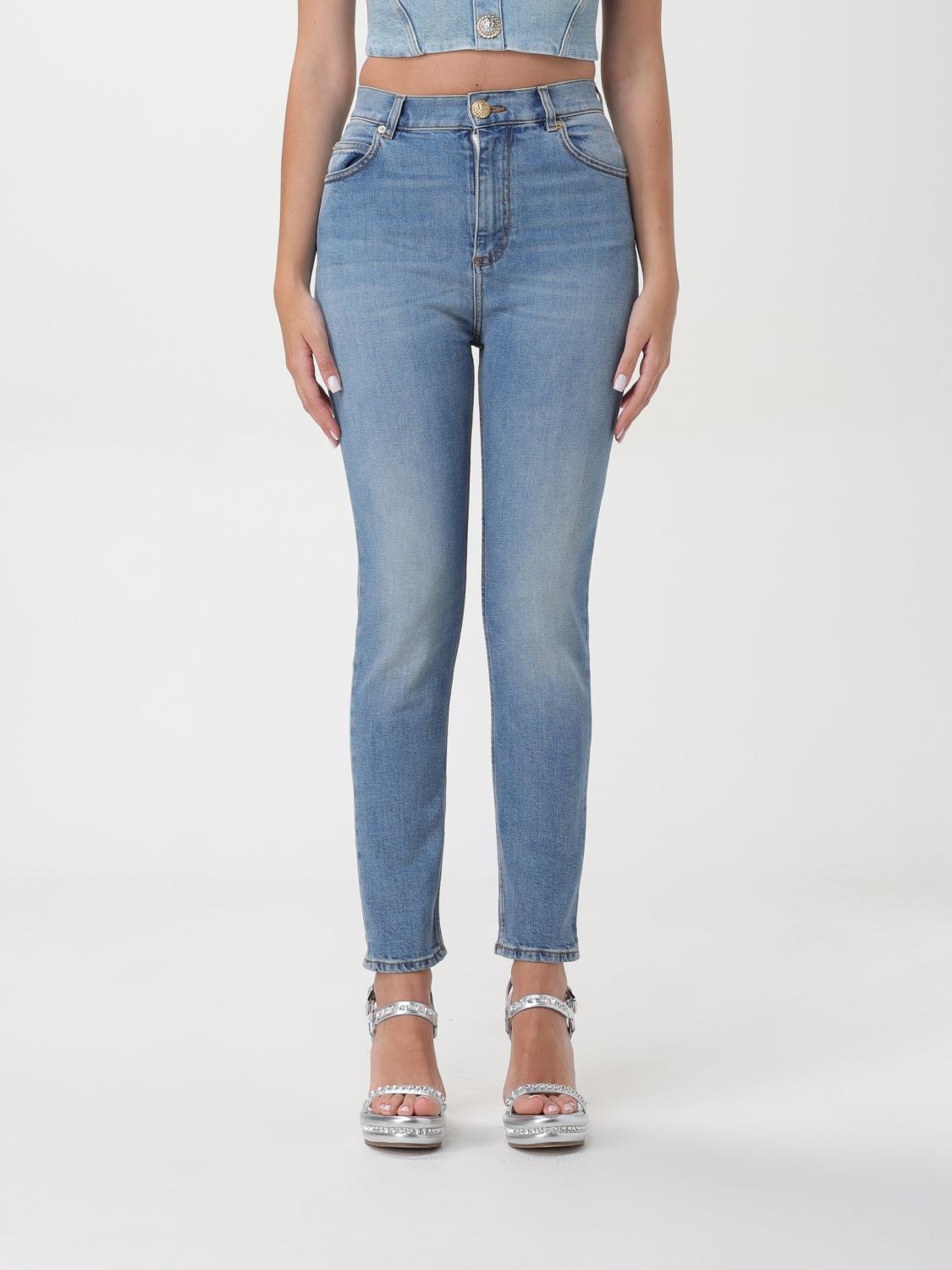 Balmain Jeans BALMAIN Woman color Blue