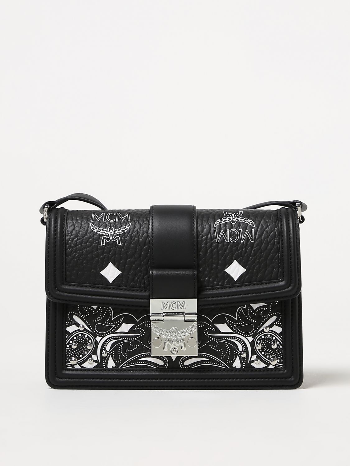 Mcm Crossbody Bags MCM Woman colour Black