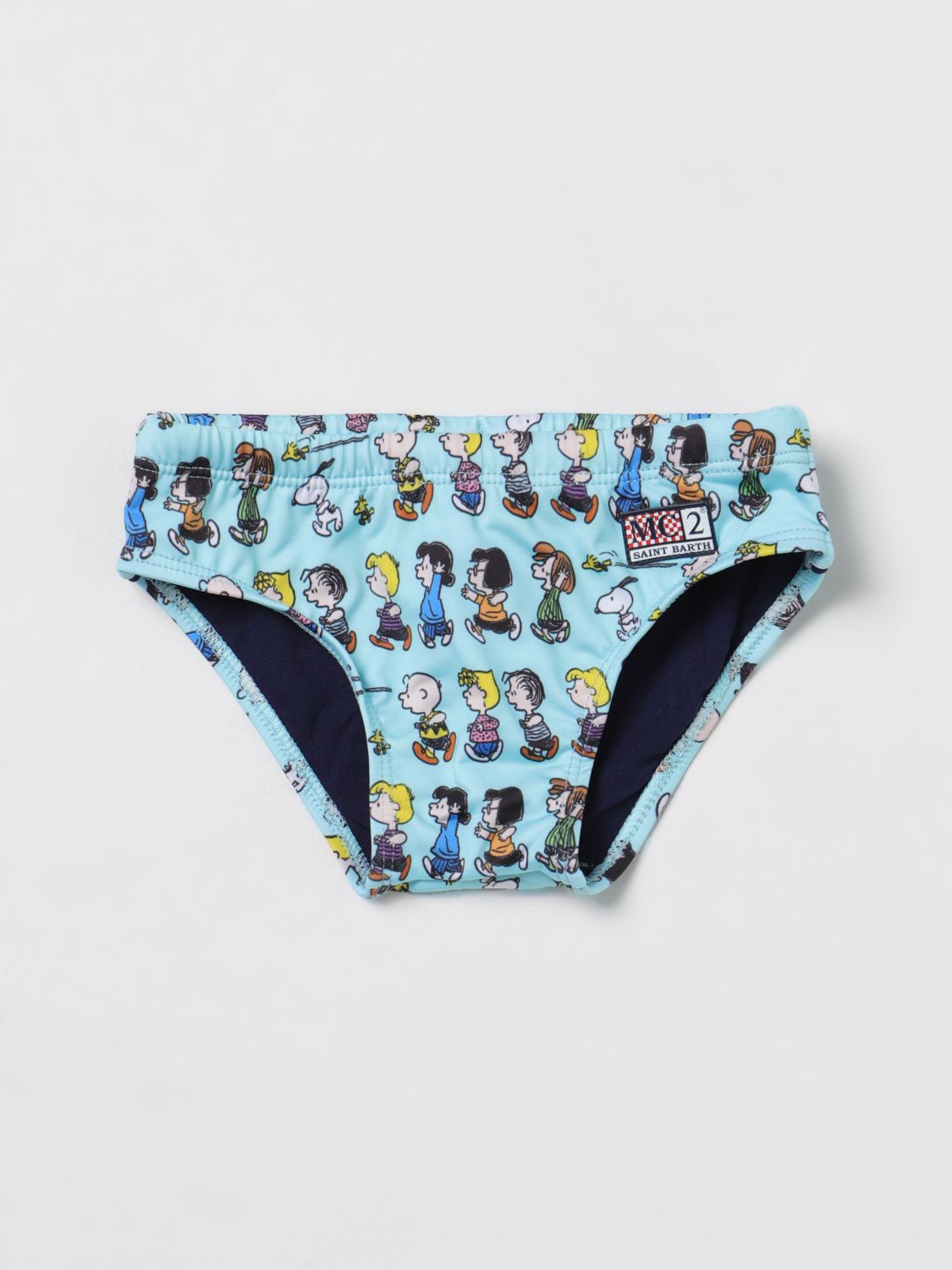 Mc2 Saint Barth Swimsuit MC2 SAINT BARTH Kids colour Gnawed Blue