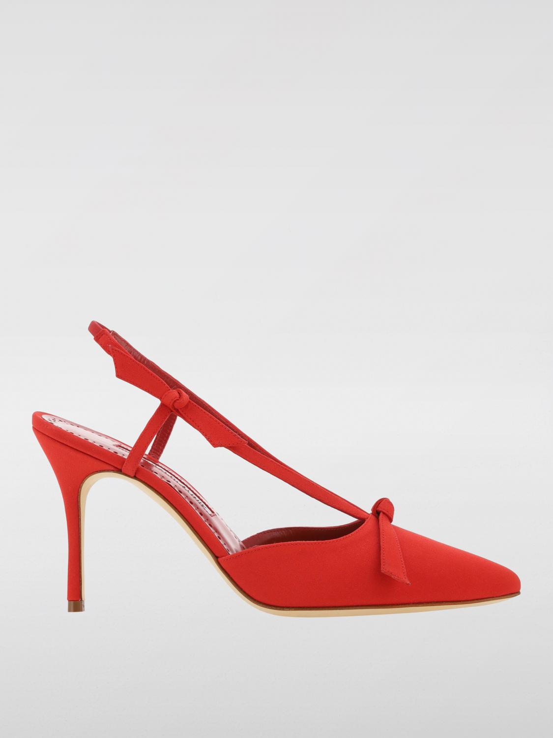 Manolo Blahnik Manolo Blahnik crepe pumps