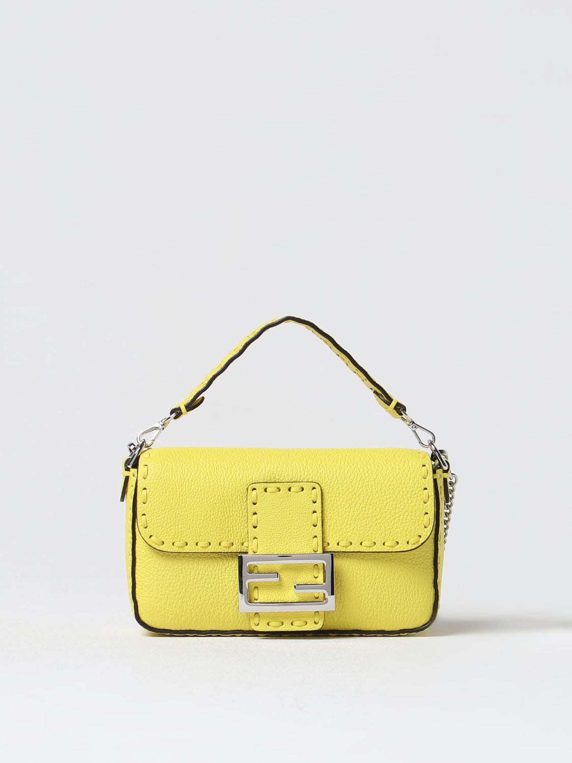 FENDI Mini Bag FENDI Woman colour Yellow