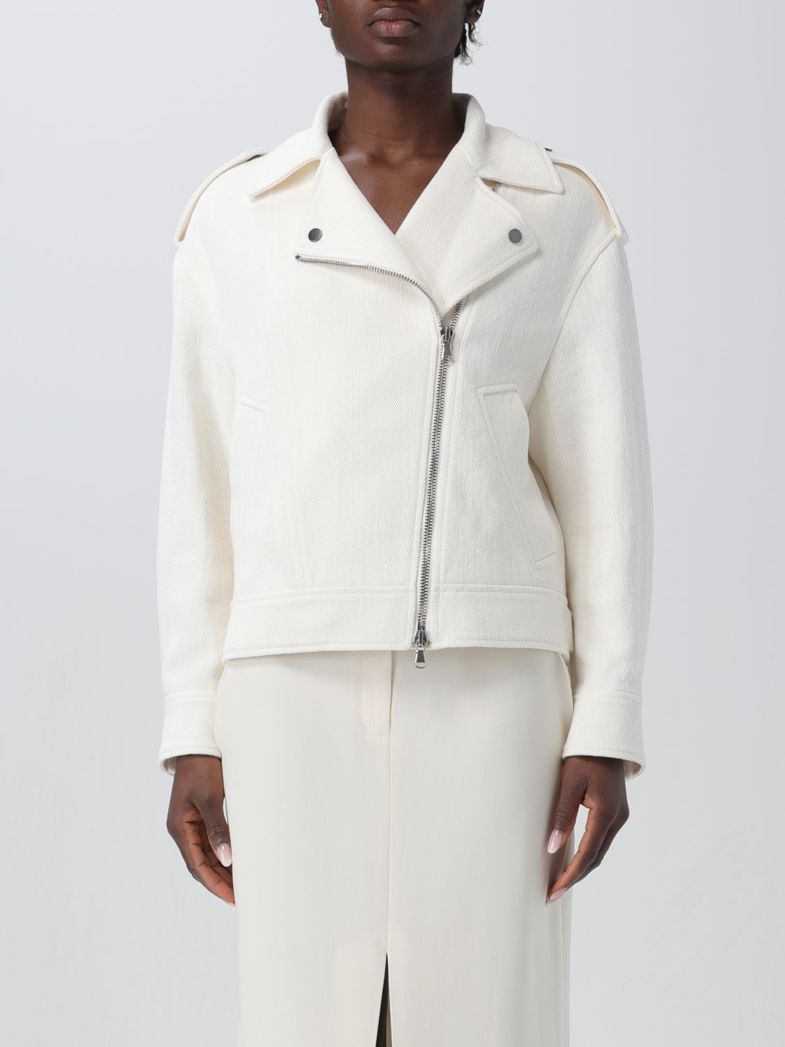 Brunello Cucinelli Jacket BRUNELLO CUCINELLI Woman colour White