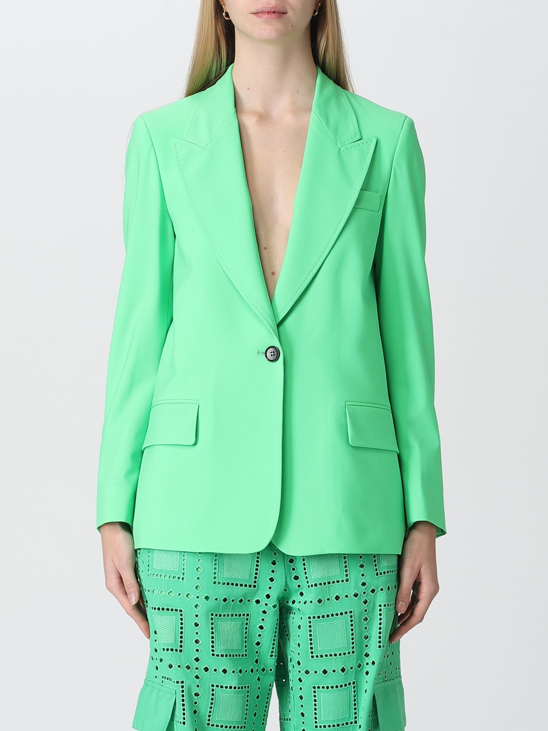 Msgm Blazer MSGM Woman colour Green