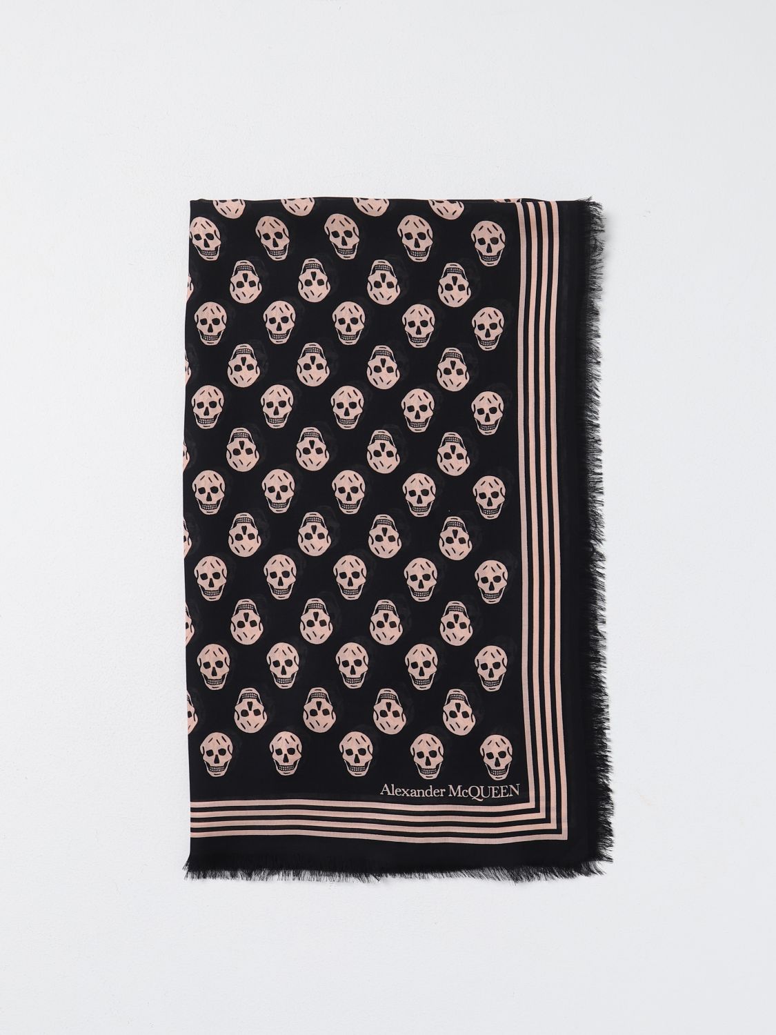 Alexander McQueen Scarf ALEXANDER MCQUEEN Men colour Black