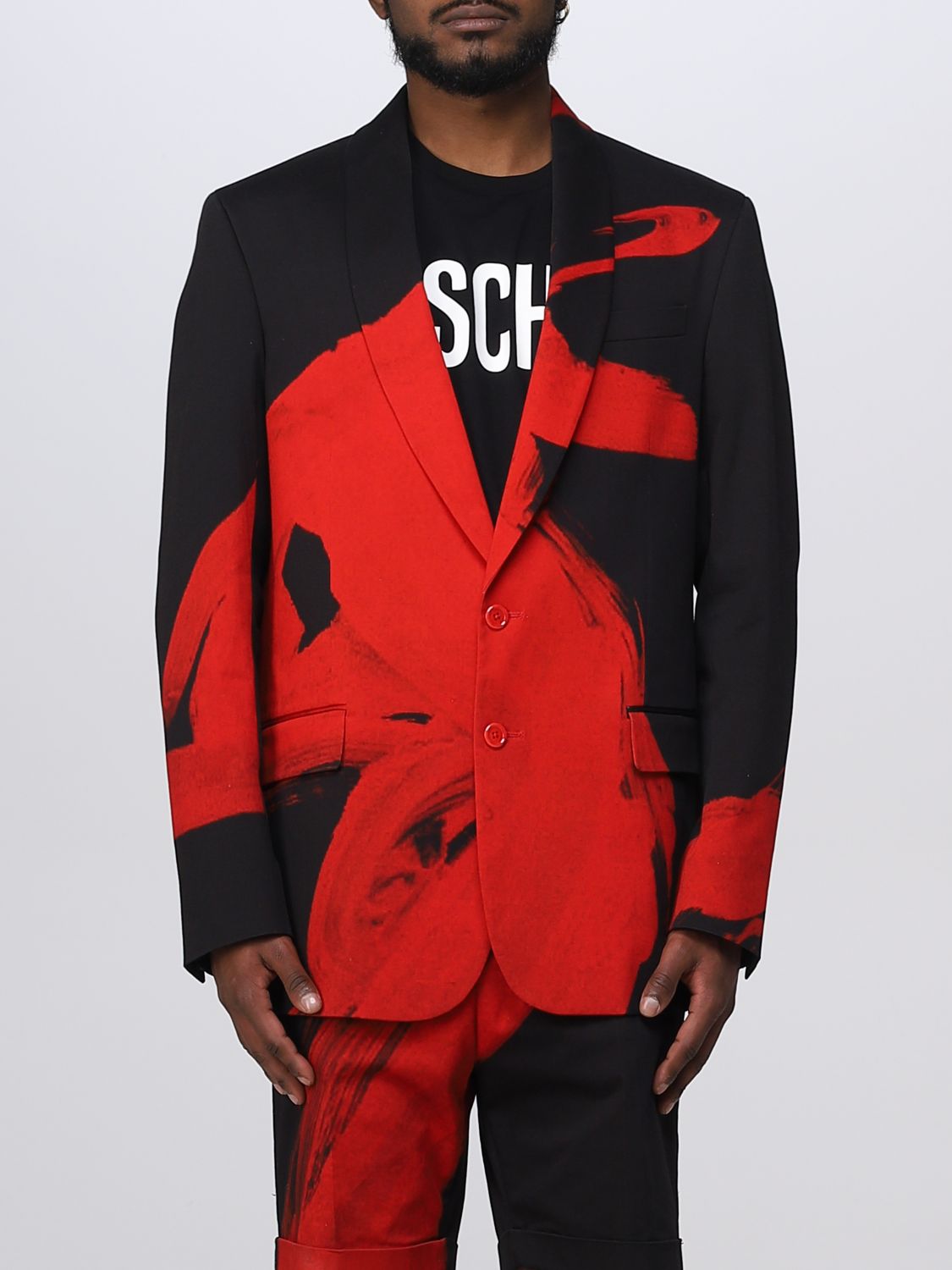 Moschino Couture Blazer MOSCHINO COUTURE Men colour Black