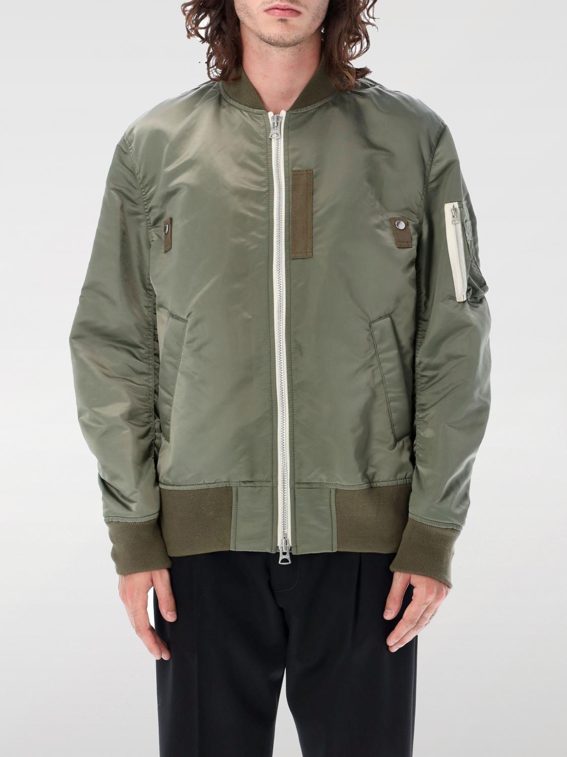 Sacai Jacket SACAI Men color Kaki