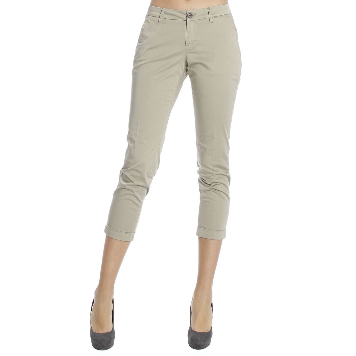 Fay Trousers FAY Woman colour Beige