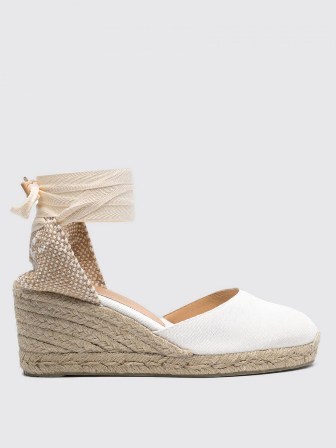 Castañer Wedge Shoes CASTAÑER Woman color White