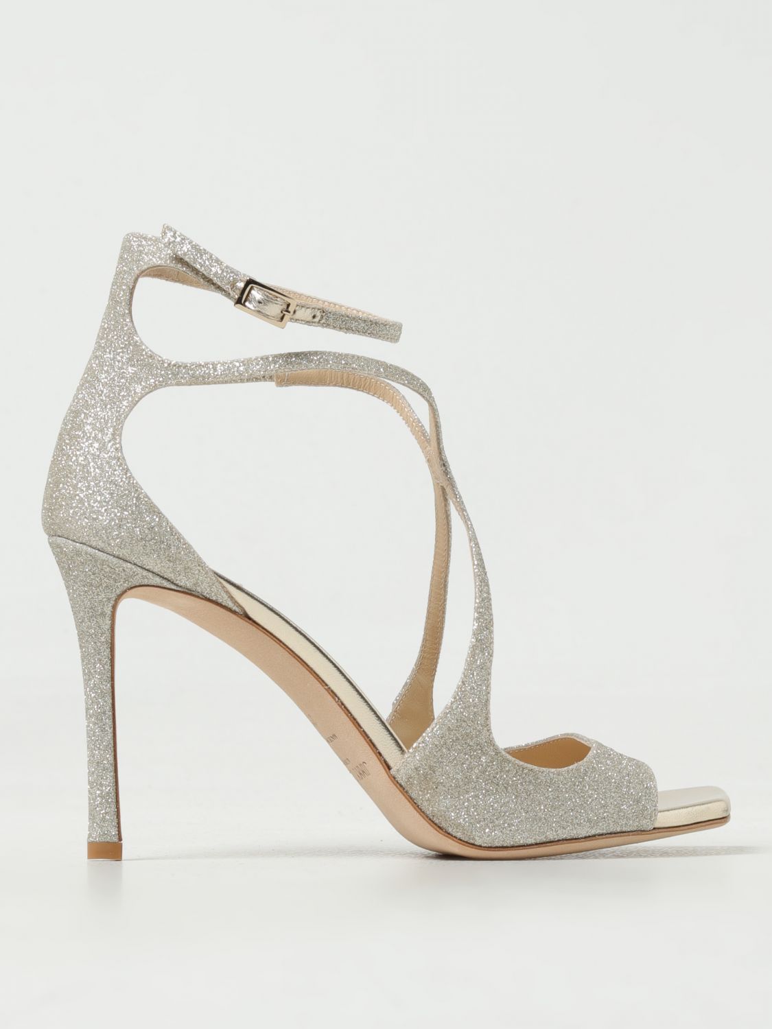 Jimmy Choo Heeled Sandals JIMMY CHOO Woman colour Silver