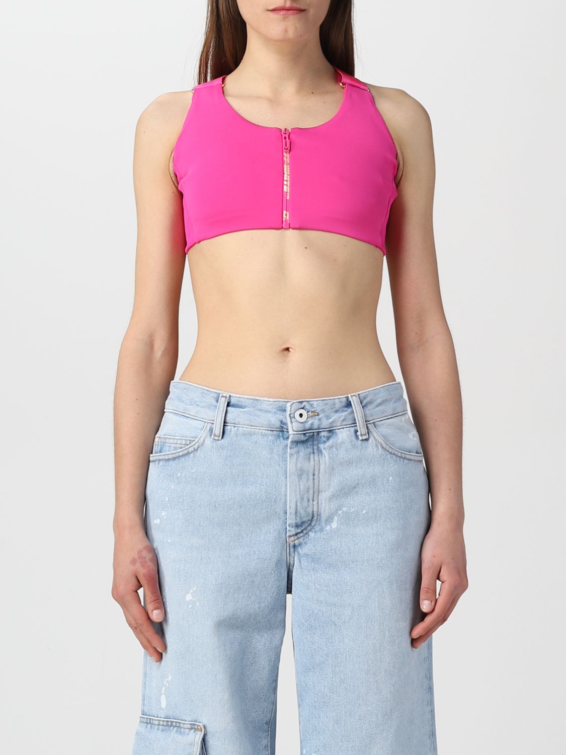 OFF-WHITE Top OFF-WHITE Woman colour Fuchsia