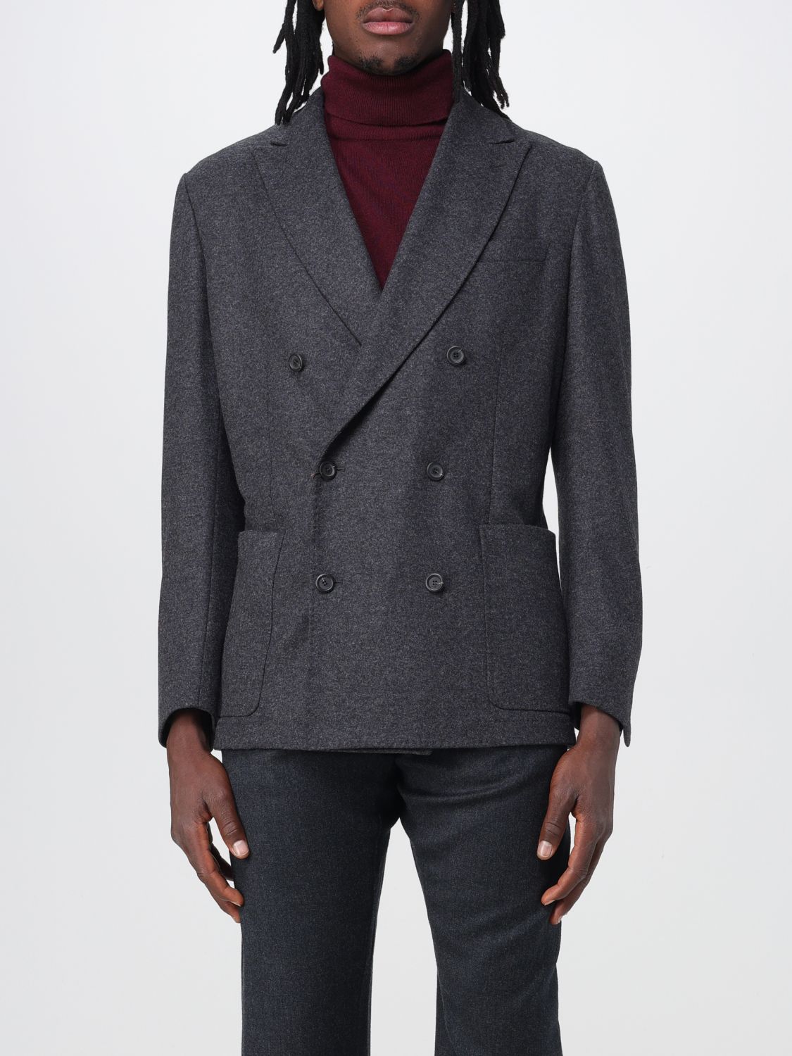 Canali Jacket CANALI Men colour Grey