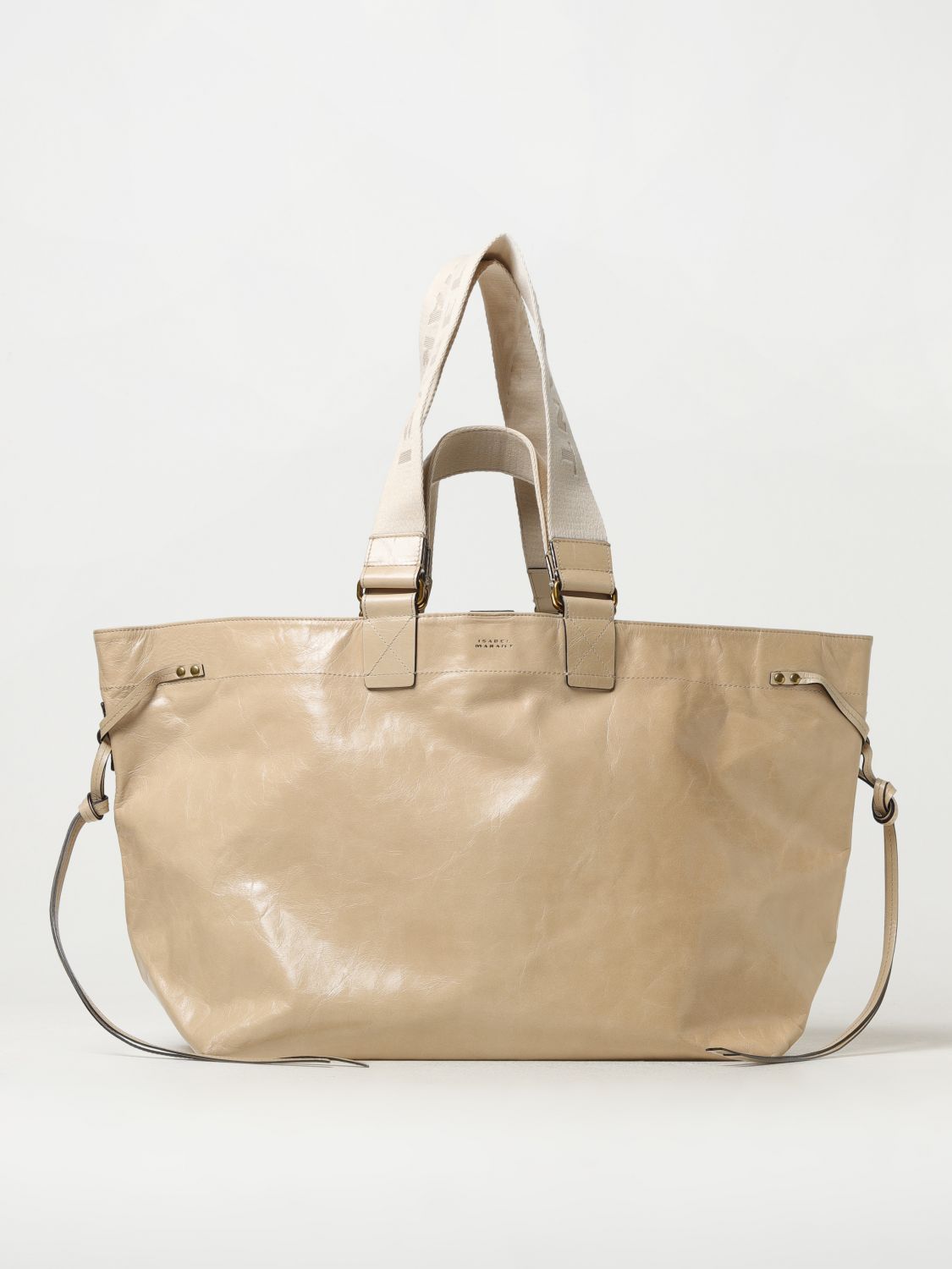 Isabel Marant Tote Bags ISABEL MARANT Woman colour Beige