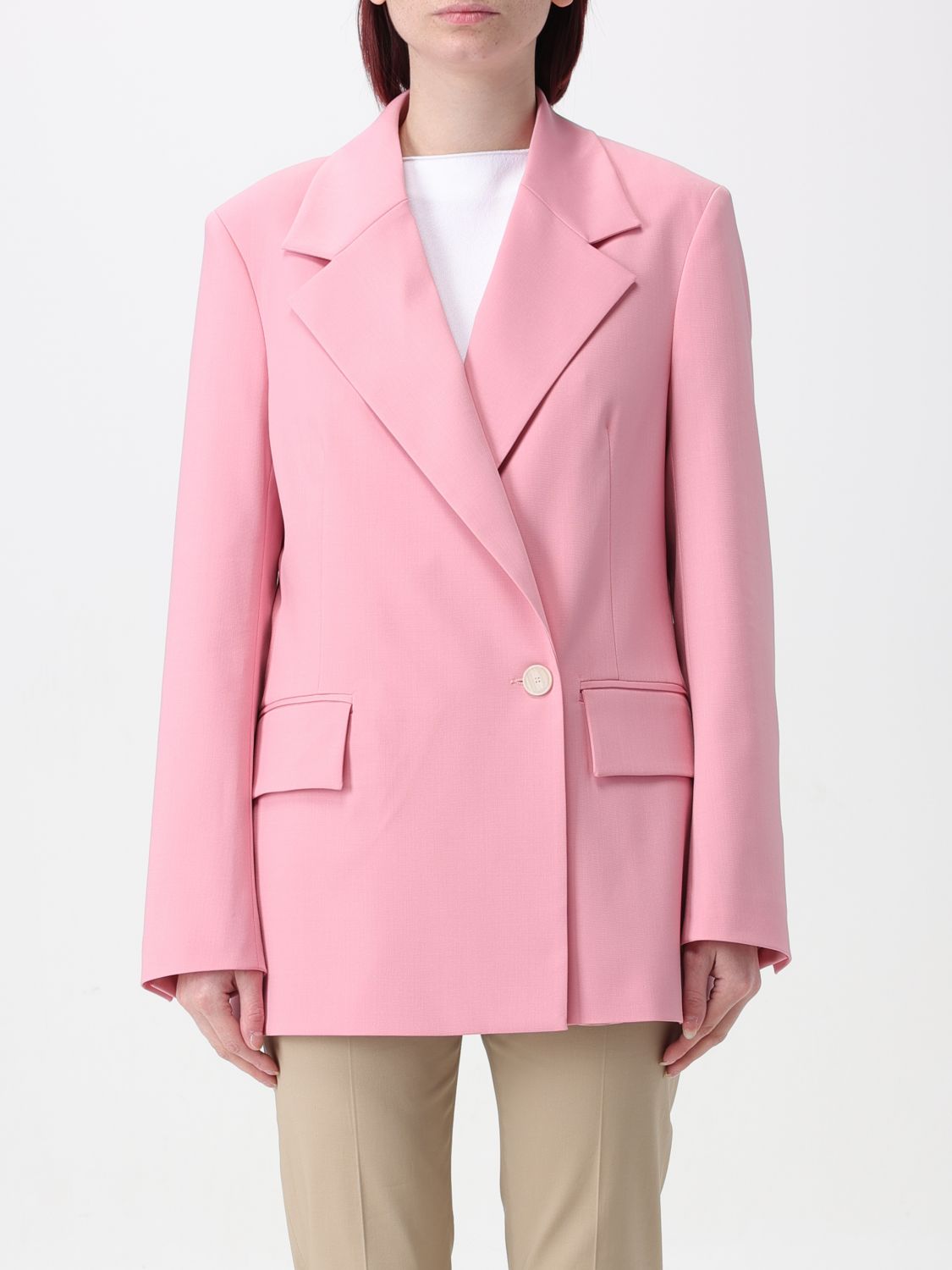 Liviana Conti Blazer LIVIANA CONTI Woman colour Pink