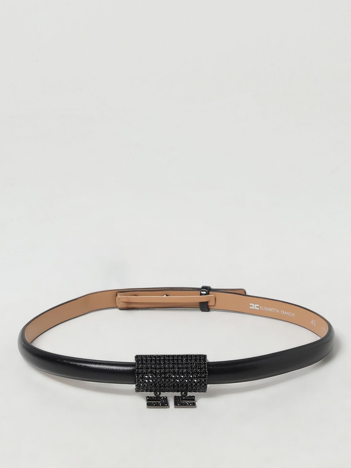 Elisabetta Franchi Belt ELISABETTA FRANCHI Woman colour Black