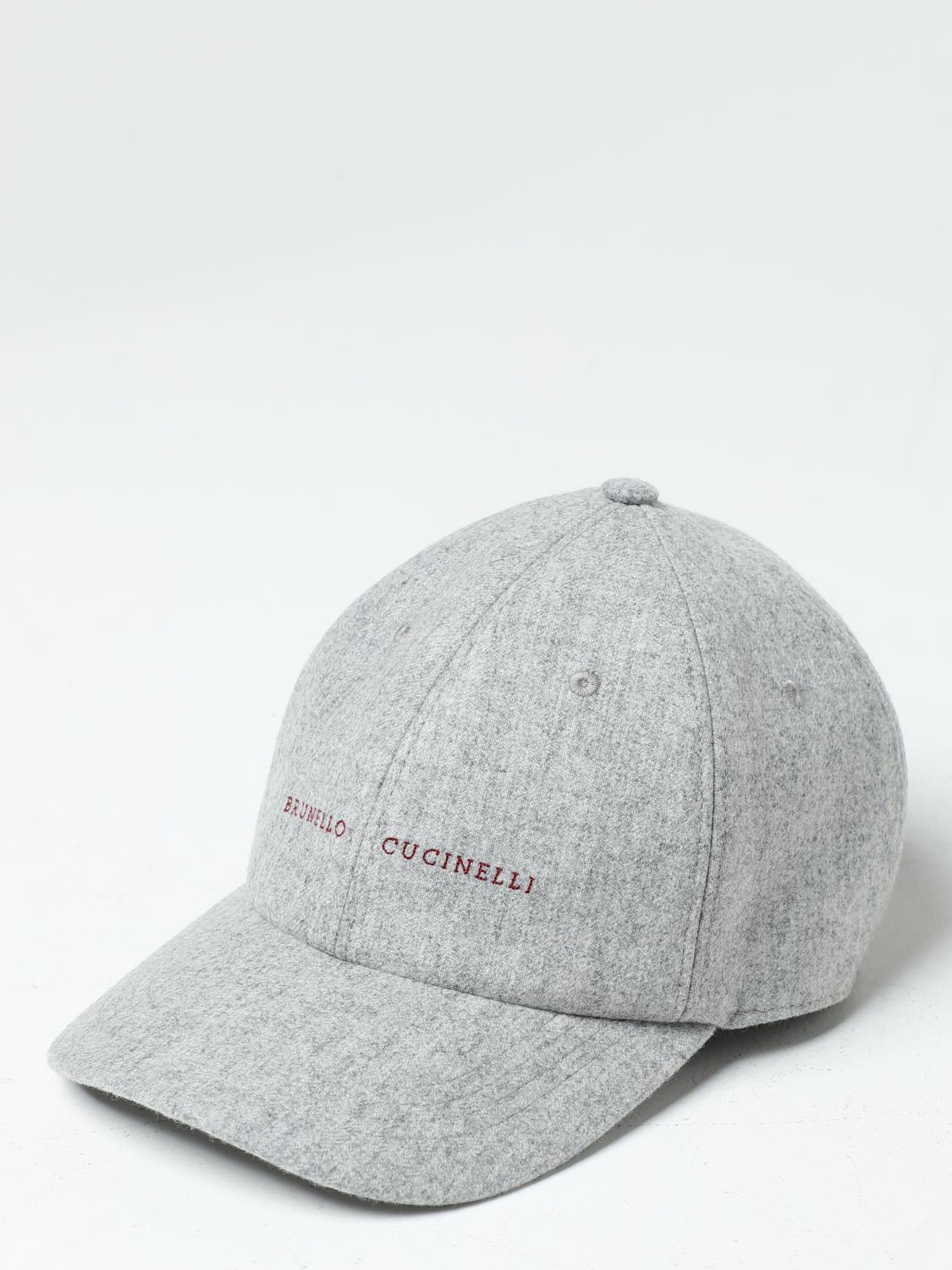 Brunello Cucinelli Hat BRUNELLO CUCINELLI Men colour Grey