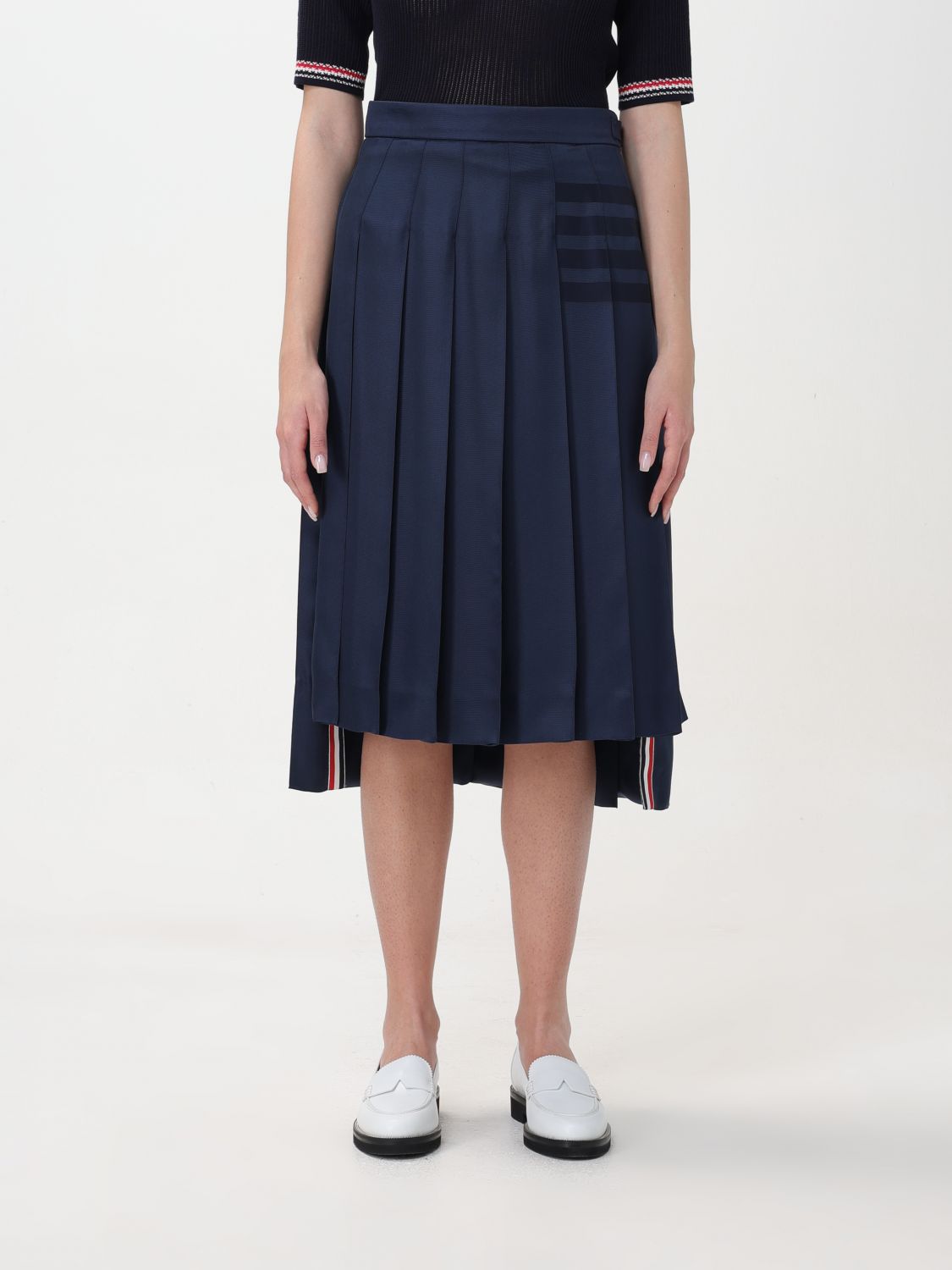 Thom Browne Skirt THOM BROWNE Woman color Blue