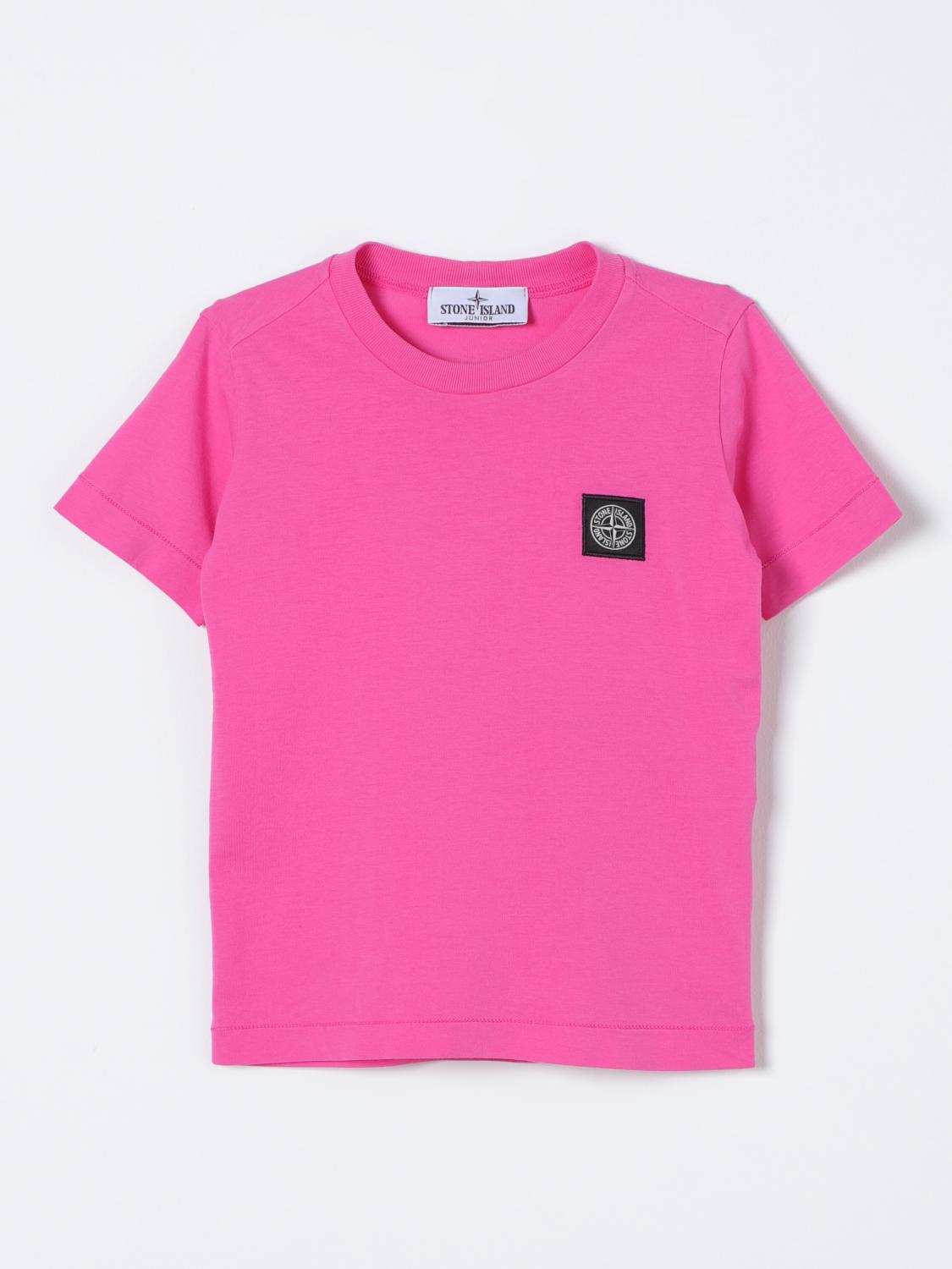 Stone Island Junior T-Shirt STONE ISLAND JUNIOR Kids color Fuchsia