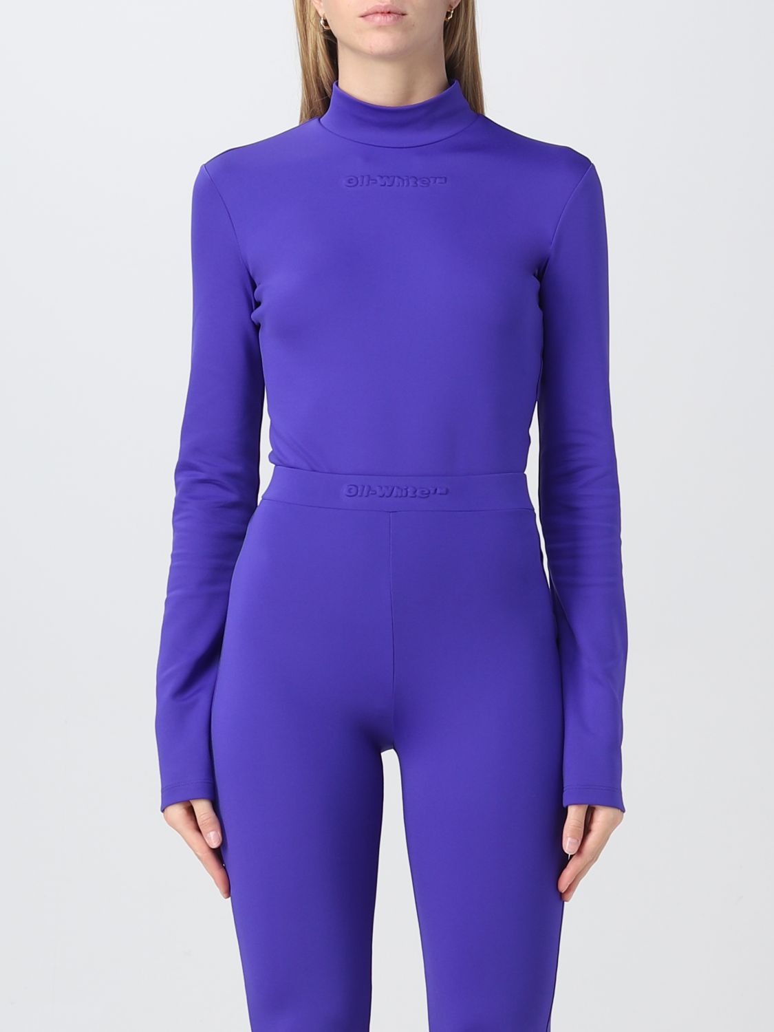 OFF-WHITE Top OFF-WHITE Woman colour Violet