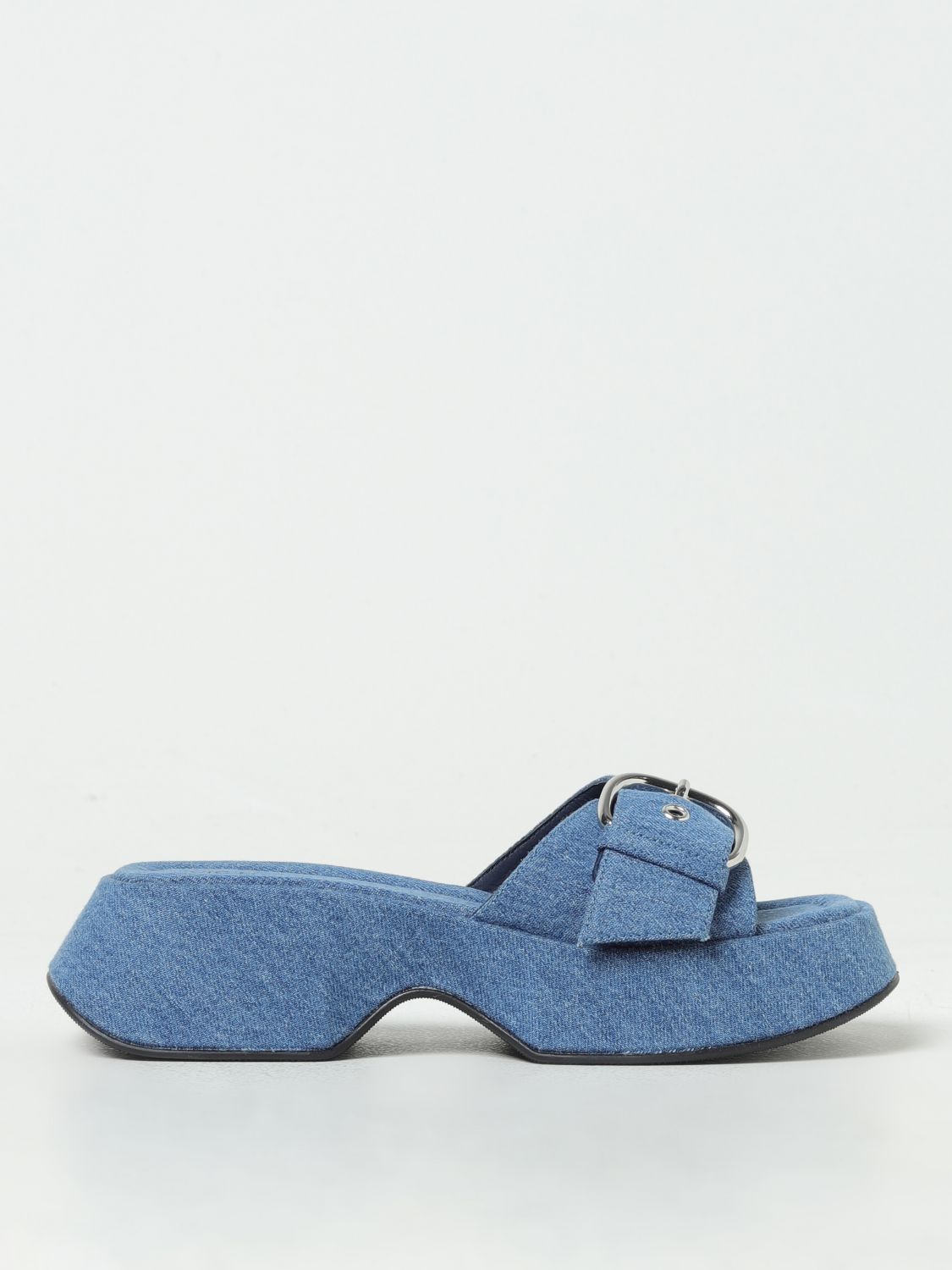 Vic Matié Heeled Sandals VIC MATIÉ Woman colour Denim