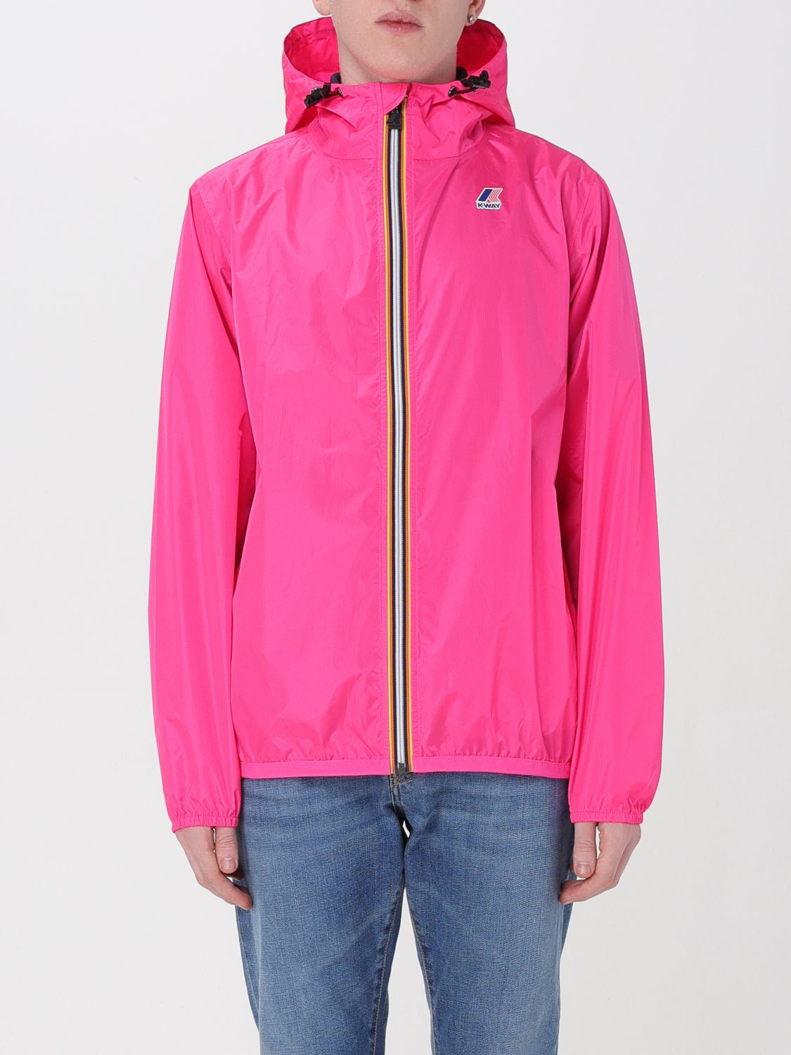 K-Way Jacket K-WAY Men colour Pink