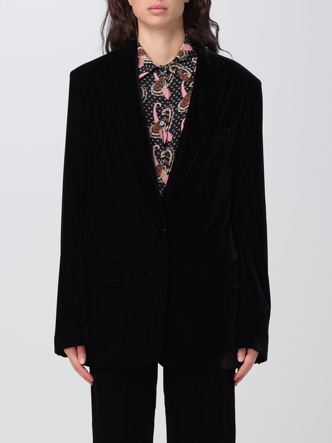 Etro Blazer ETRO Woman colour Black