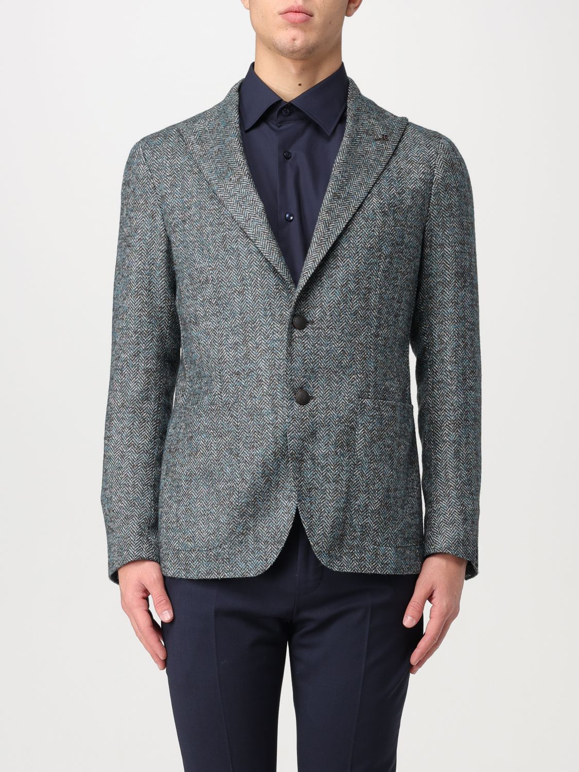 Tagliatore Blazer TAGLIATORE Men colour Grey