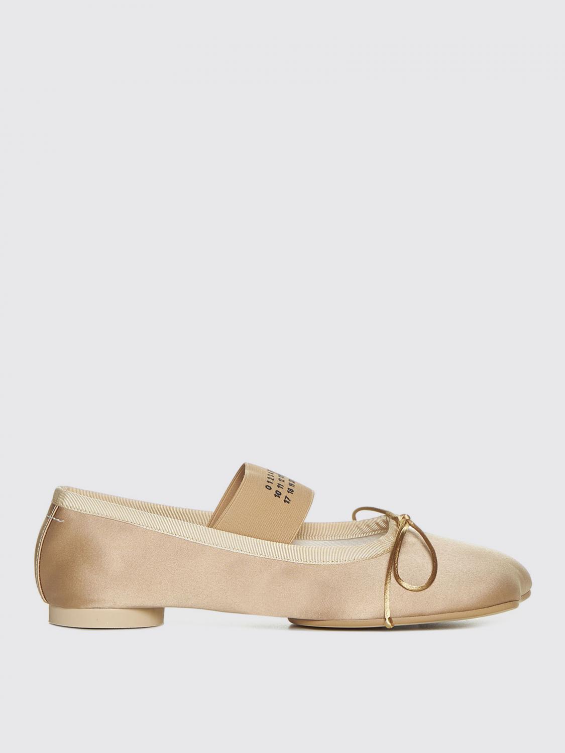 MM6 Maison Margiela Ballet Flats MM6 MAISON MARGIELA Woman color Beige