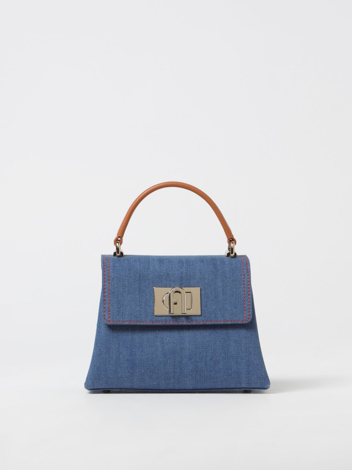 Furla Crossbody Bags FURLA Woman colour Blue