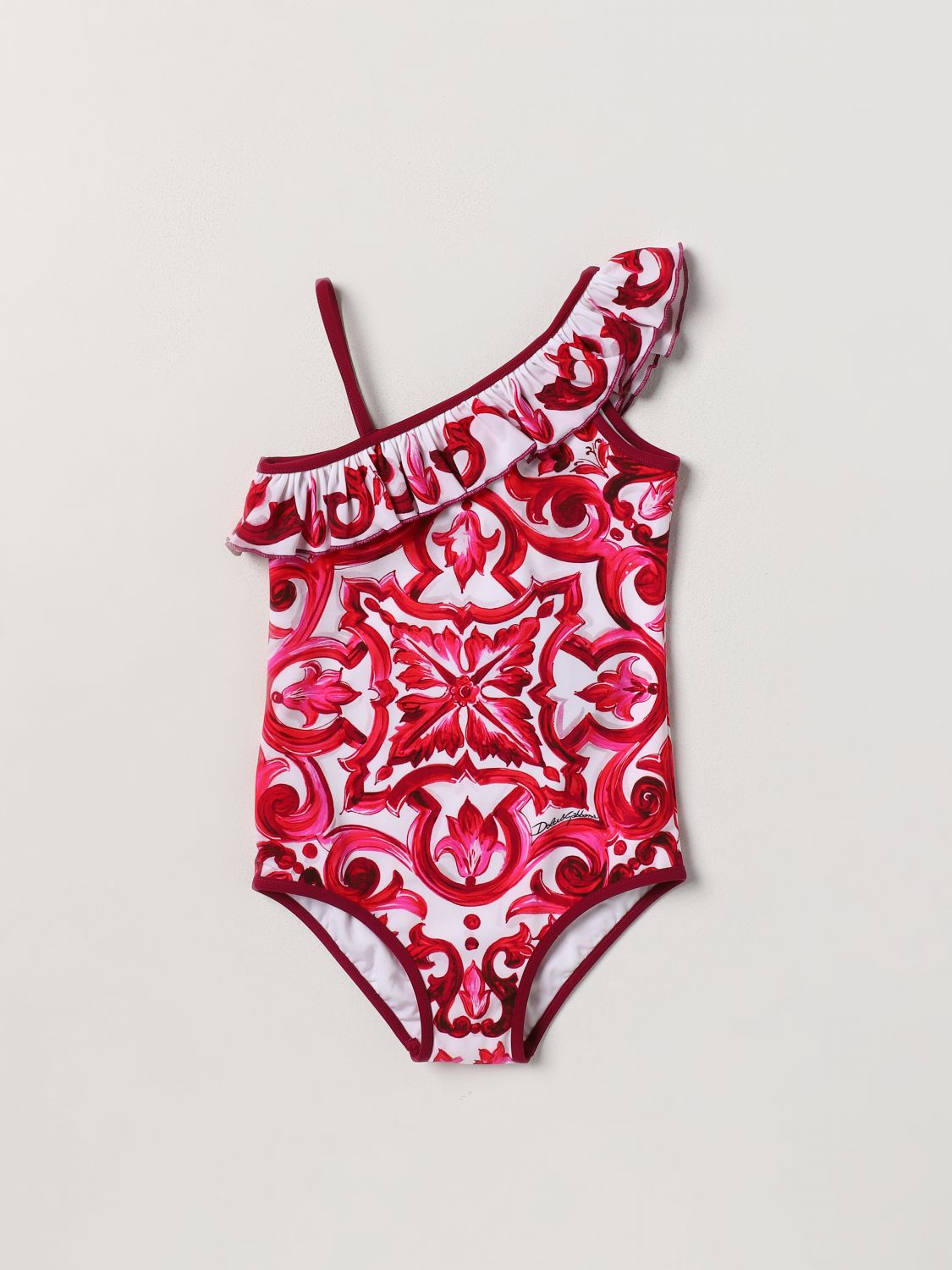 Dolce & Gabbana Swimsuit DOLCE & GABBANA Kids colour Fuchsia