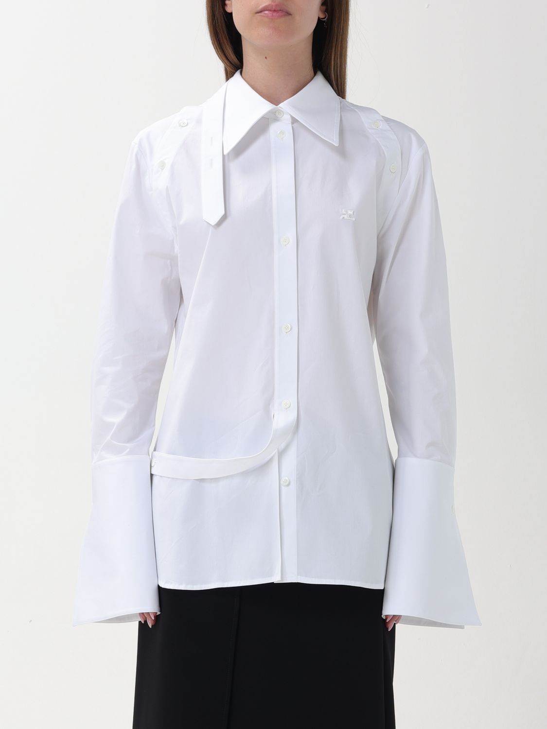 Courrèges Shirt COURRÈGES Woman colour White