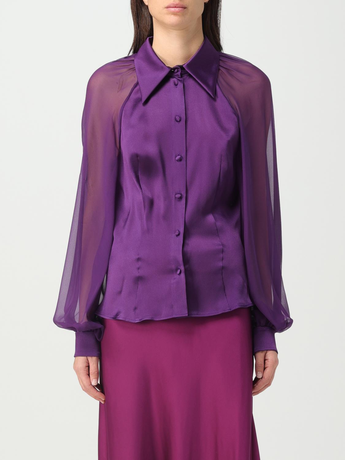 Alberta Ferretti Shirt ALBERTA FERRETTI Woman colour Violet