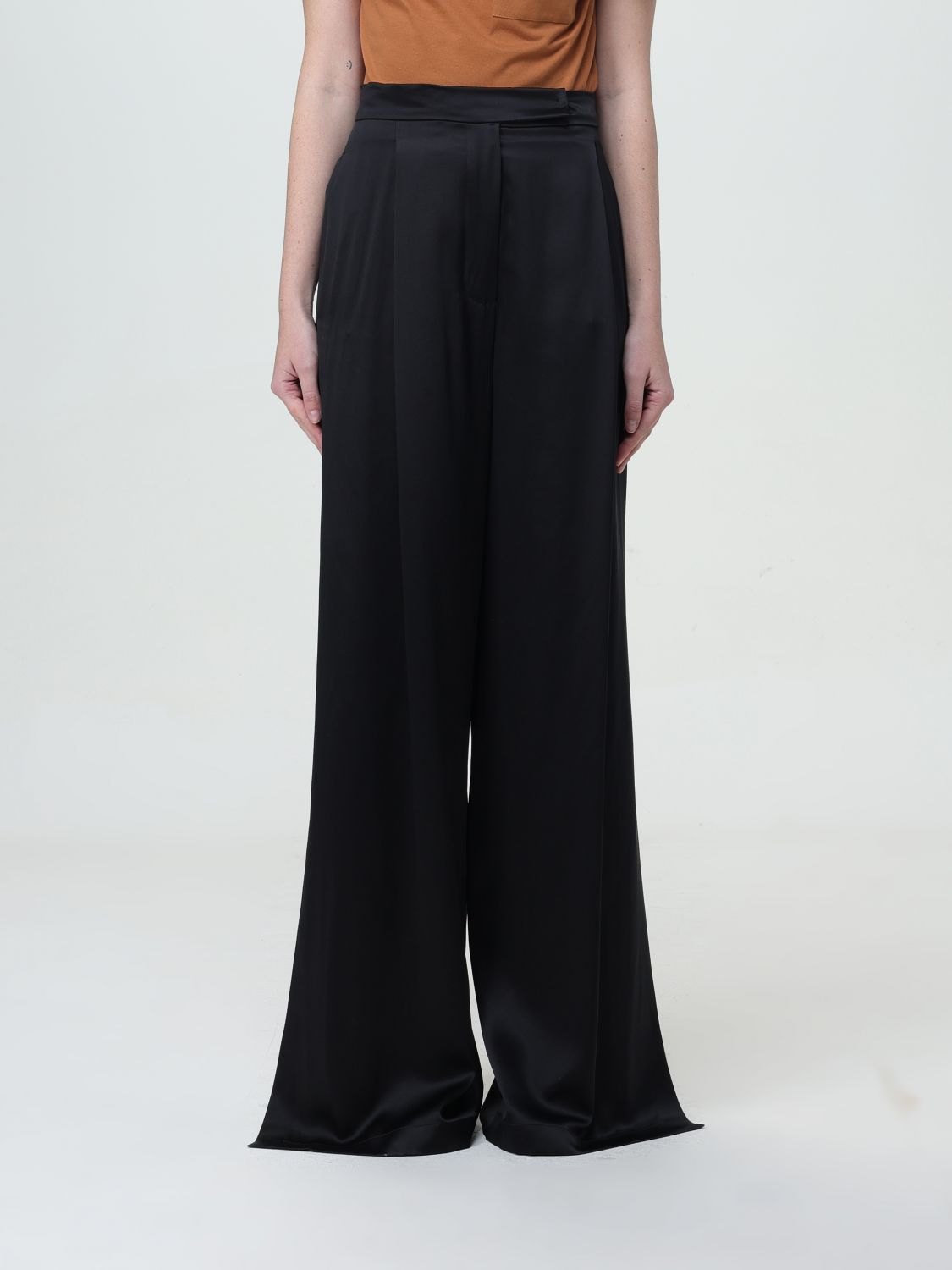 Max Mara Trousers MAX MARA Woman colour Black