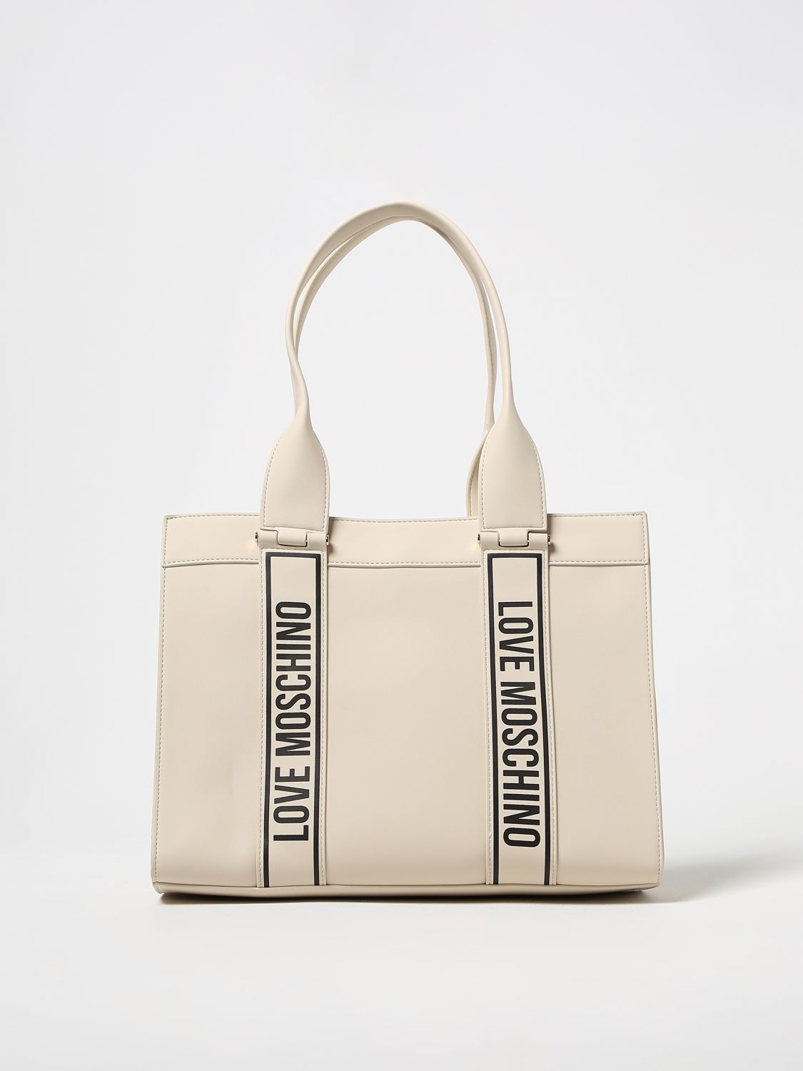 Love Moschino Tote Bags LOVE MOSCHINO Woman colour White