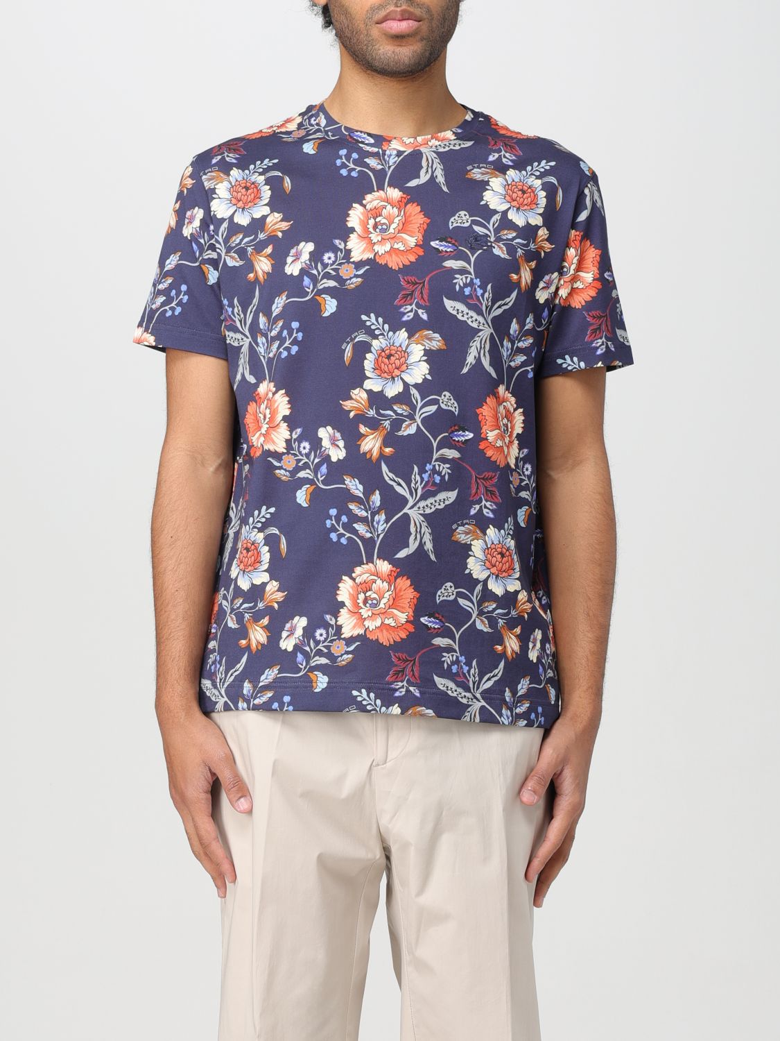 Etro T-Shirt ETRO Men colour Navy