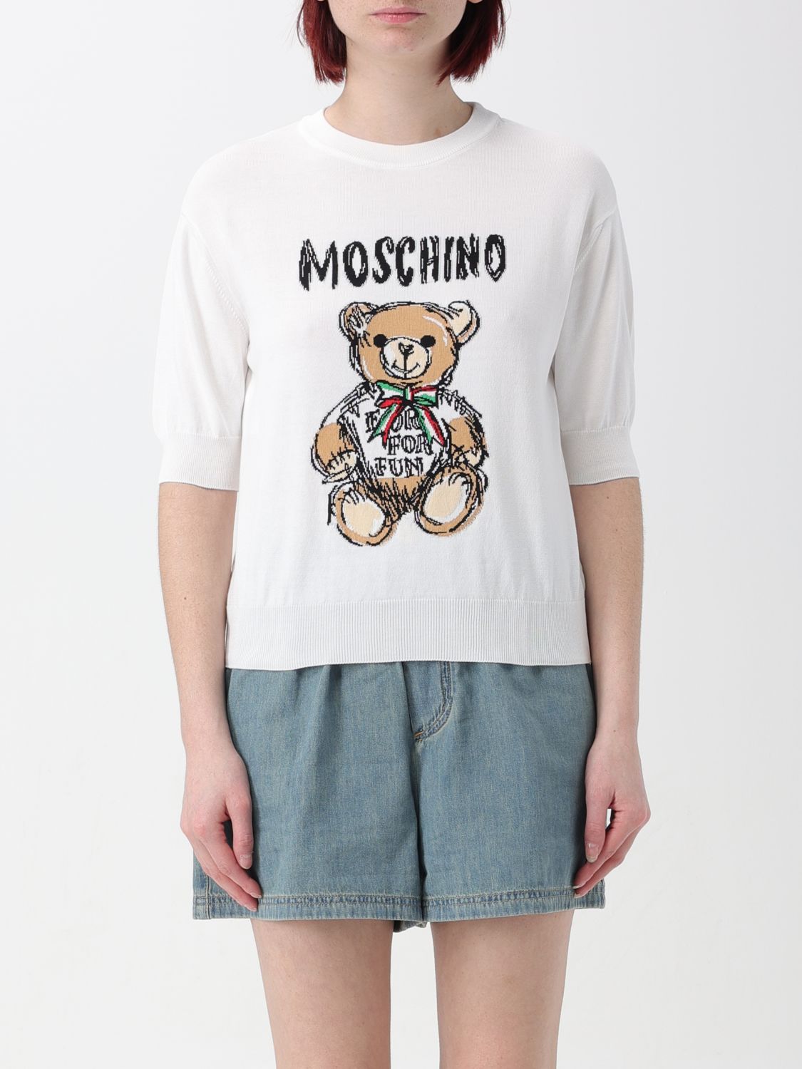 Moschino Couture Jumper MOSCHINO COUTURE Woman colour White