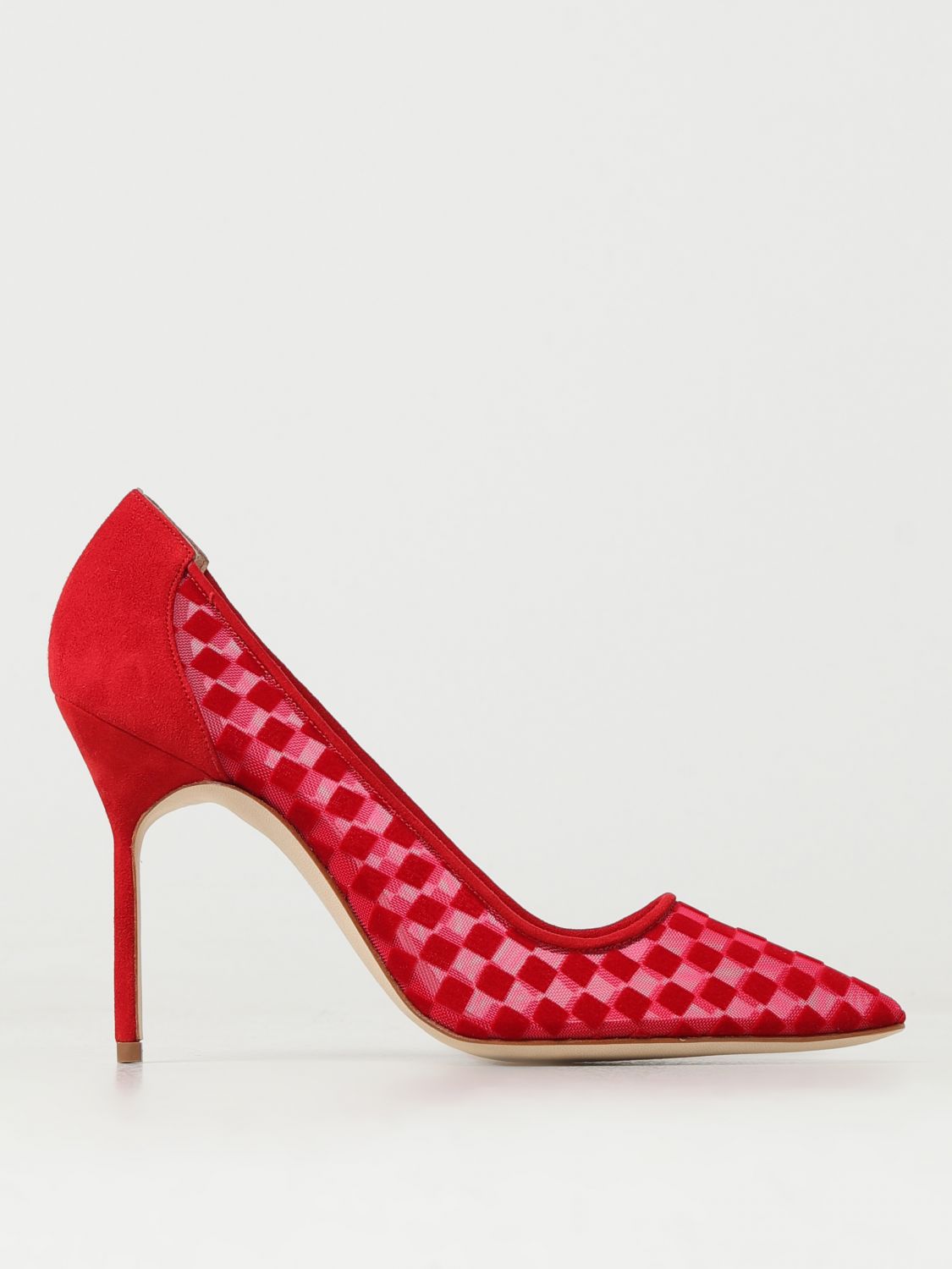 Manolo Blahnik Court Shoes MANOLO BLAHNIK Woman colour Red