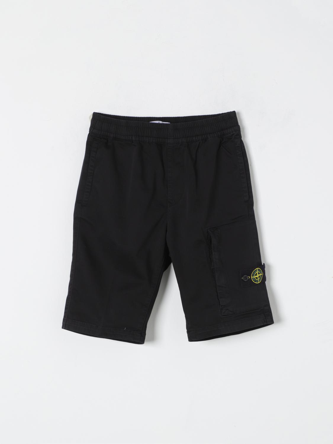 Stone Island Junior Shorts STONE ISLAND JUNIOR Kids color White